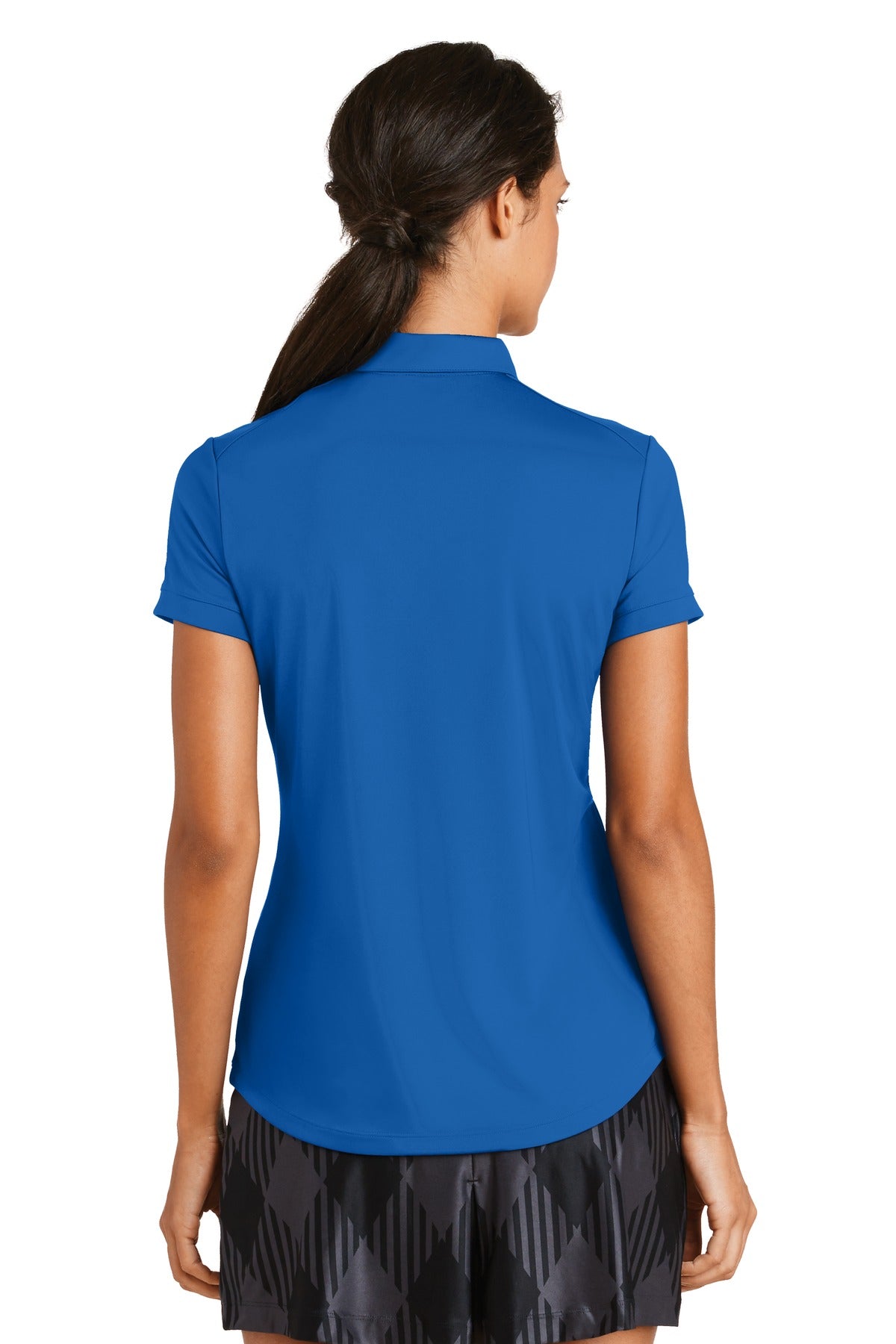 Gym Blue Nike Women's Dri-FIT Players Modern Fit Polo. 811807