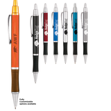 Black Hedgehog Metallic Gripper Pen