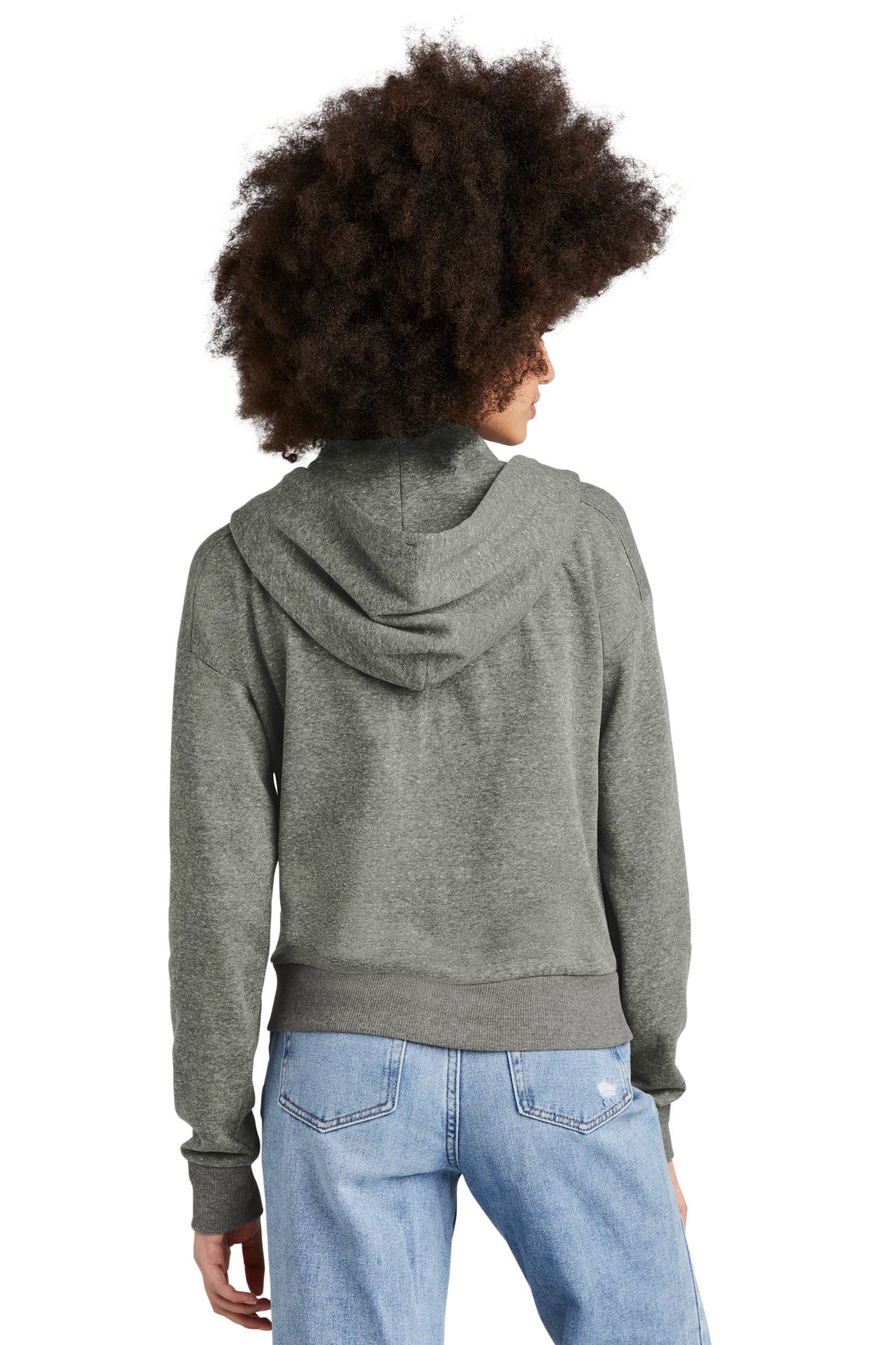 HtdChar District Women's Perfect Tri Fleece 1/2-Zip Pullover DT1311