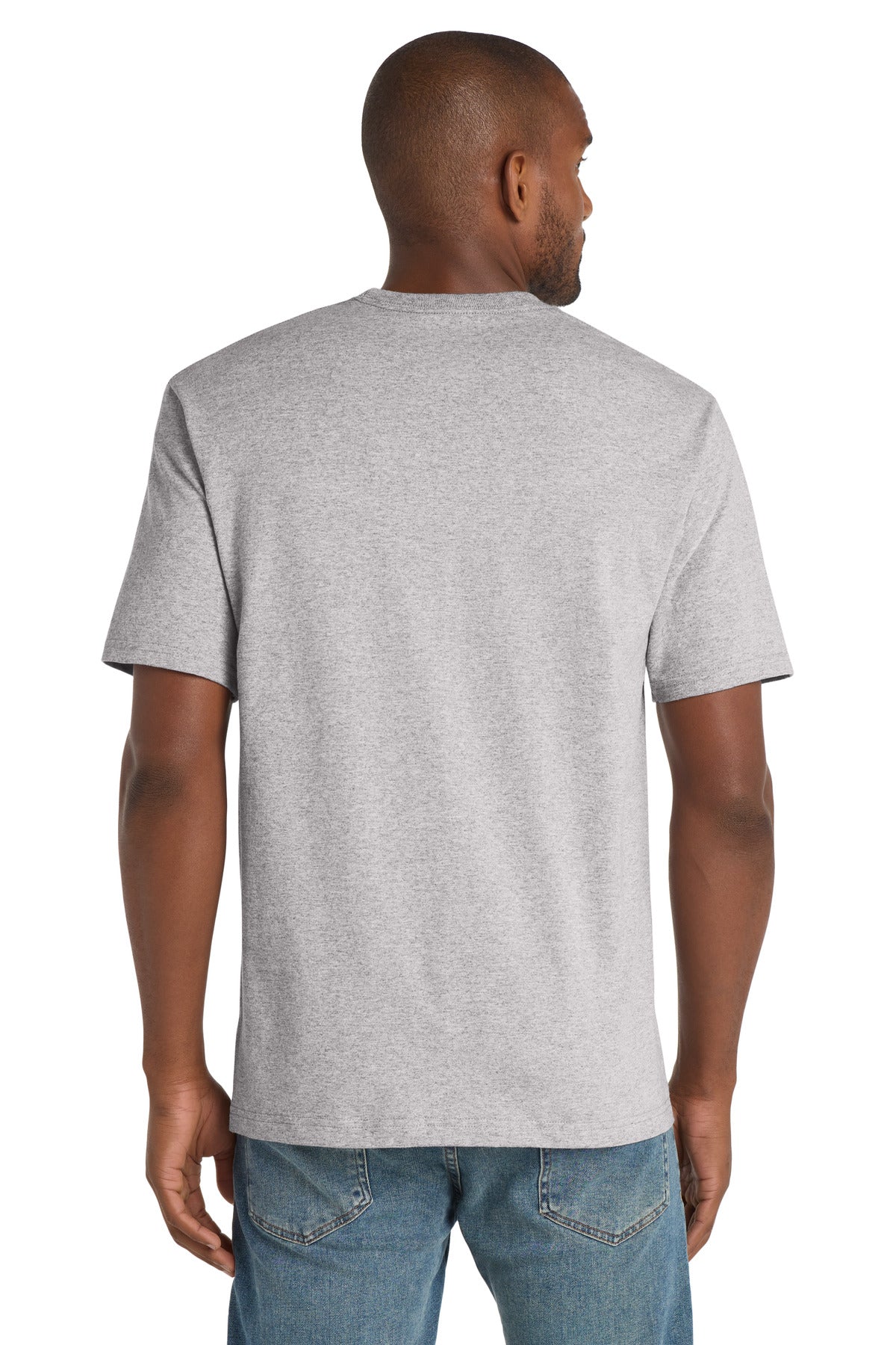 Hthr Grey CornerStone Workwear Pocket Tee CS430
