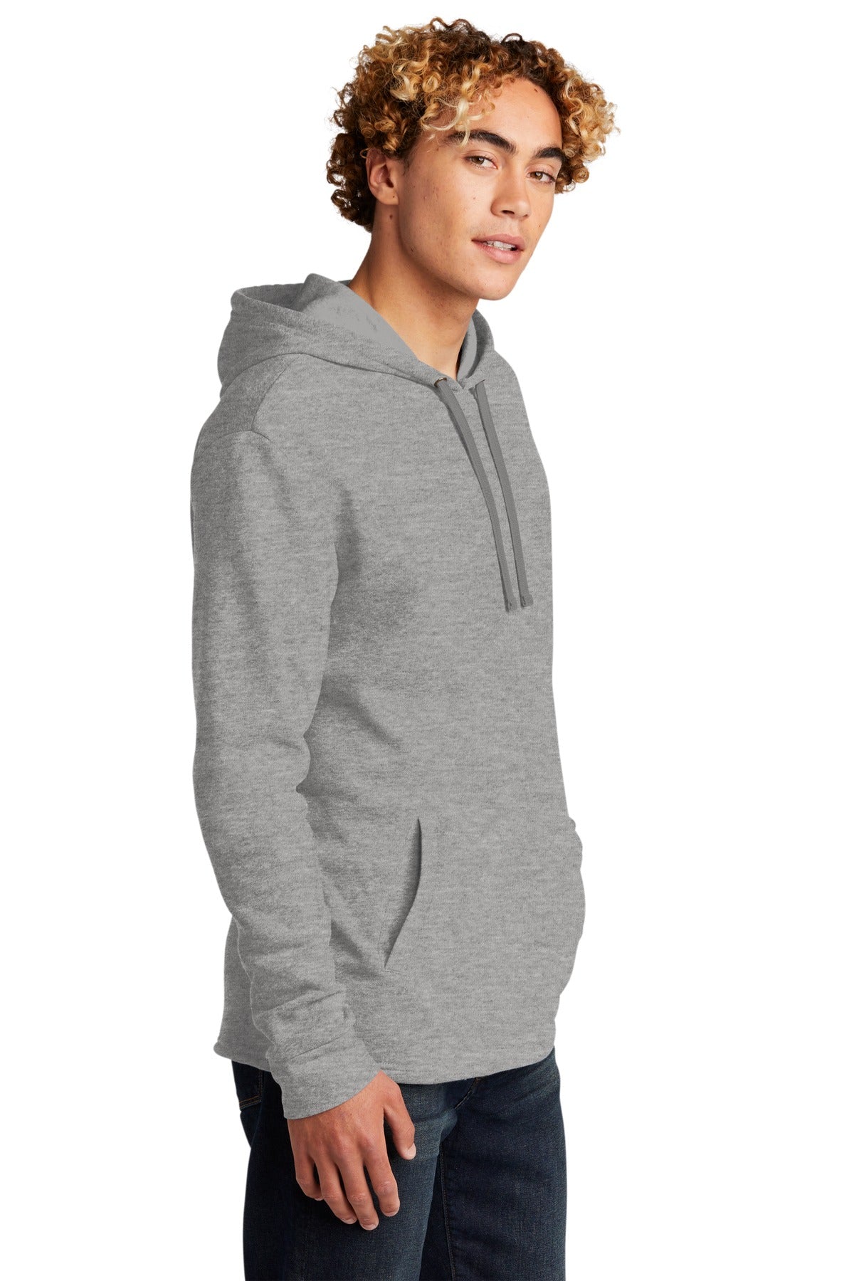 HthrGray Next Level Apparel Adult Malibu Pullover Hoodie. NL9300