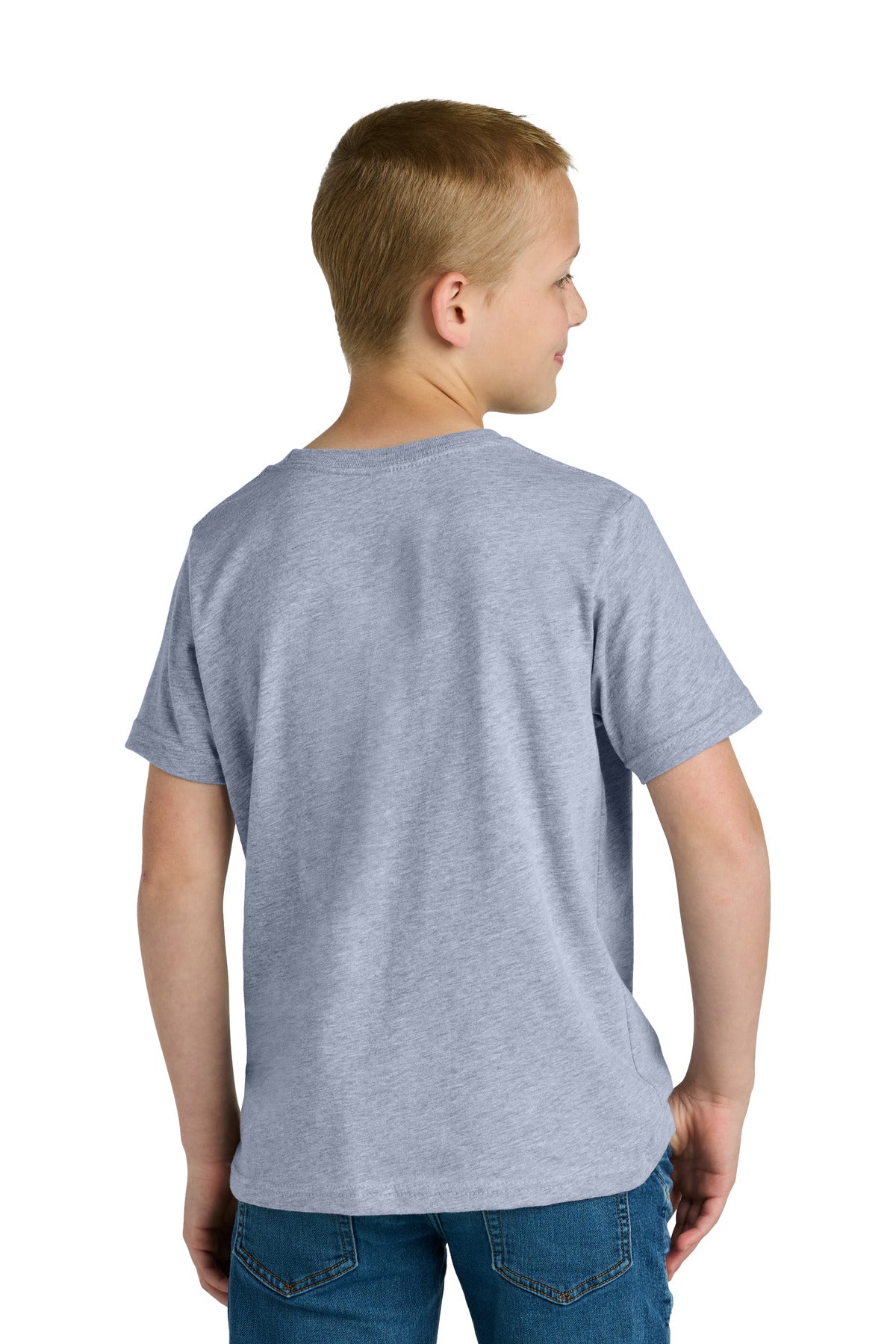 HthrGray Next Level Apparel Youth Cotton Tee NL3310