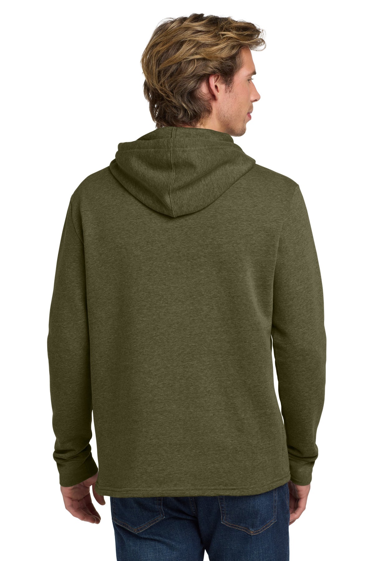 HtMltGrn Next Level Apparel Adult Malibu Pullover Hoodie. NL9300