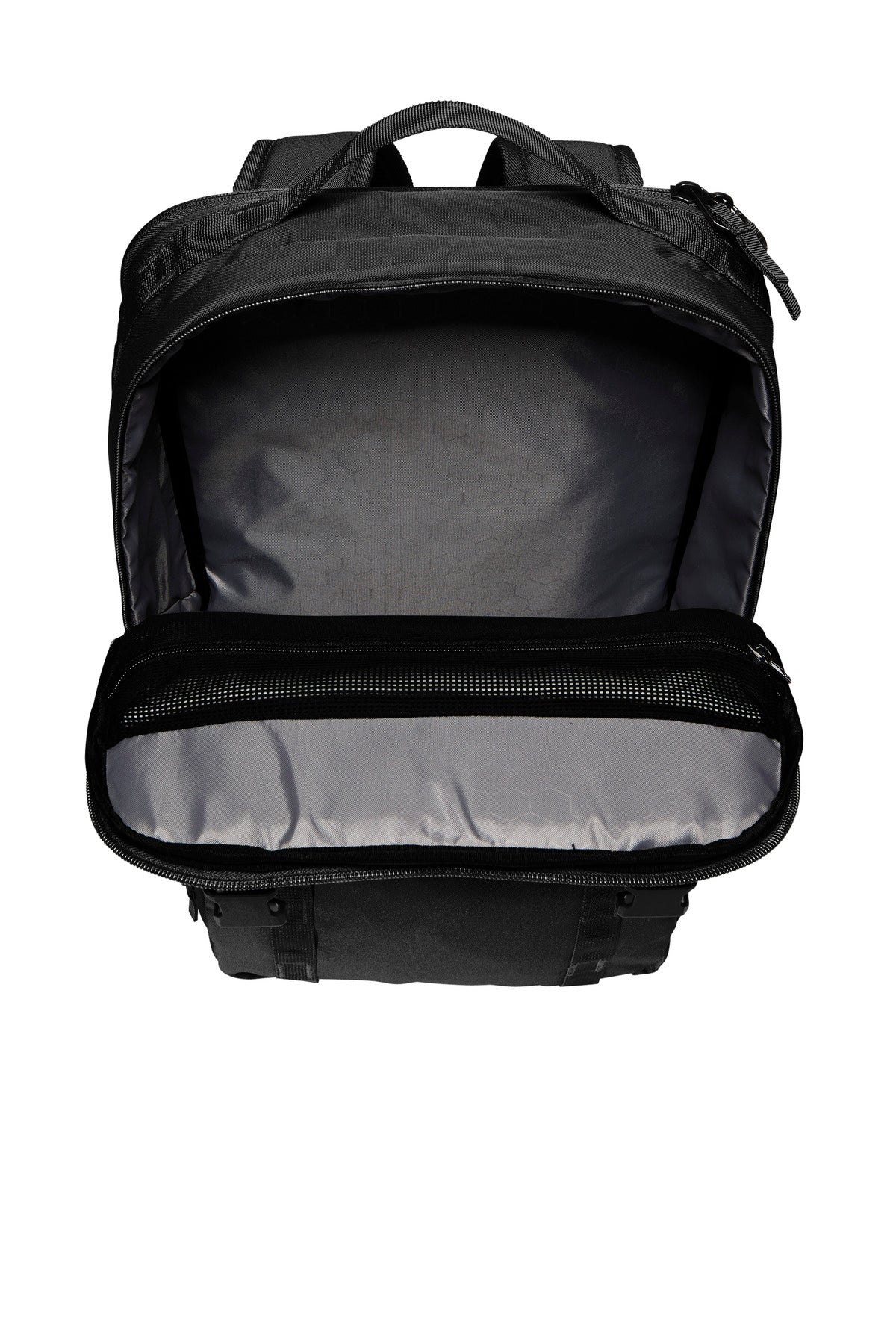 Inside View of Blacktop OGIO Utilitarian Modular Pack 91018
