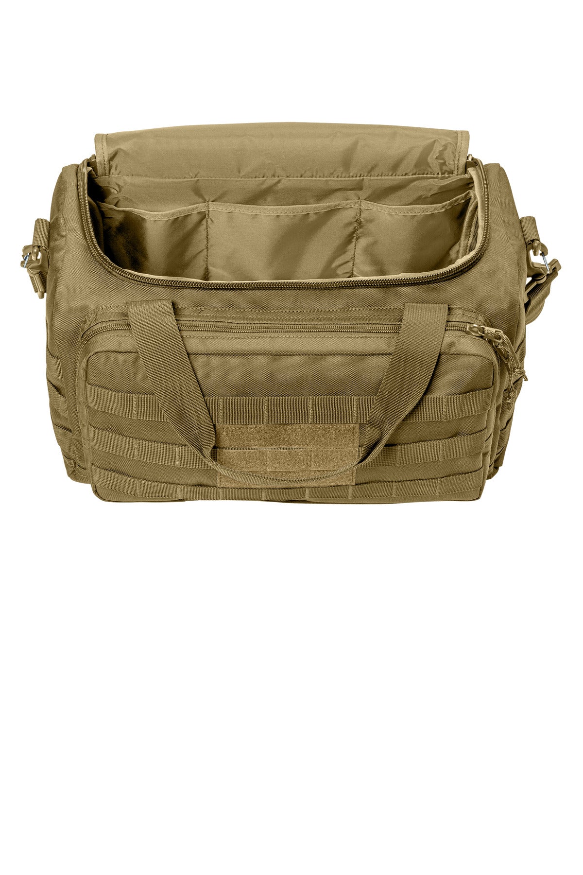 Inside View of CoyoteBrn CornerStone Tactical Gear Bag CSB816