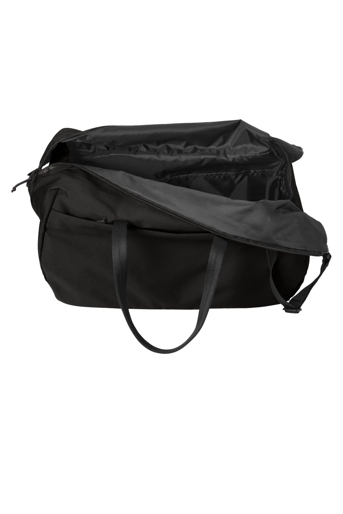 Inside View of DeepBlack Mercer+Mettle Claremont Duffel MMB810