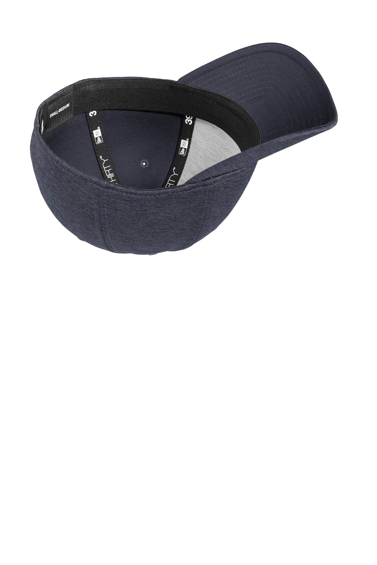 Inside View of Navy Shad Hthr New Era Shadow Stretch Heather Cap. NE703