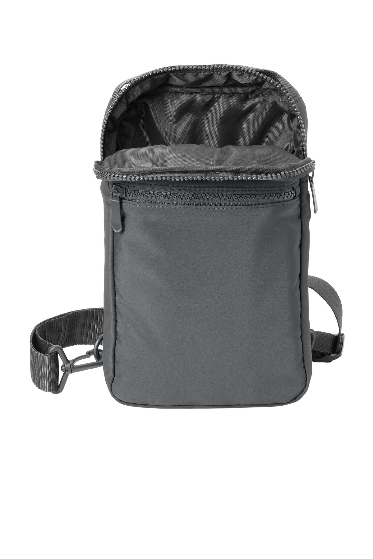 Inside View of StormGrey Port Authority Matte Sling BG935