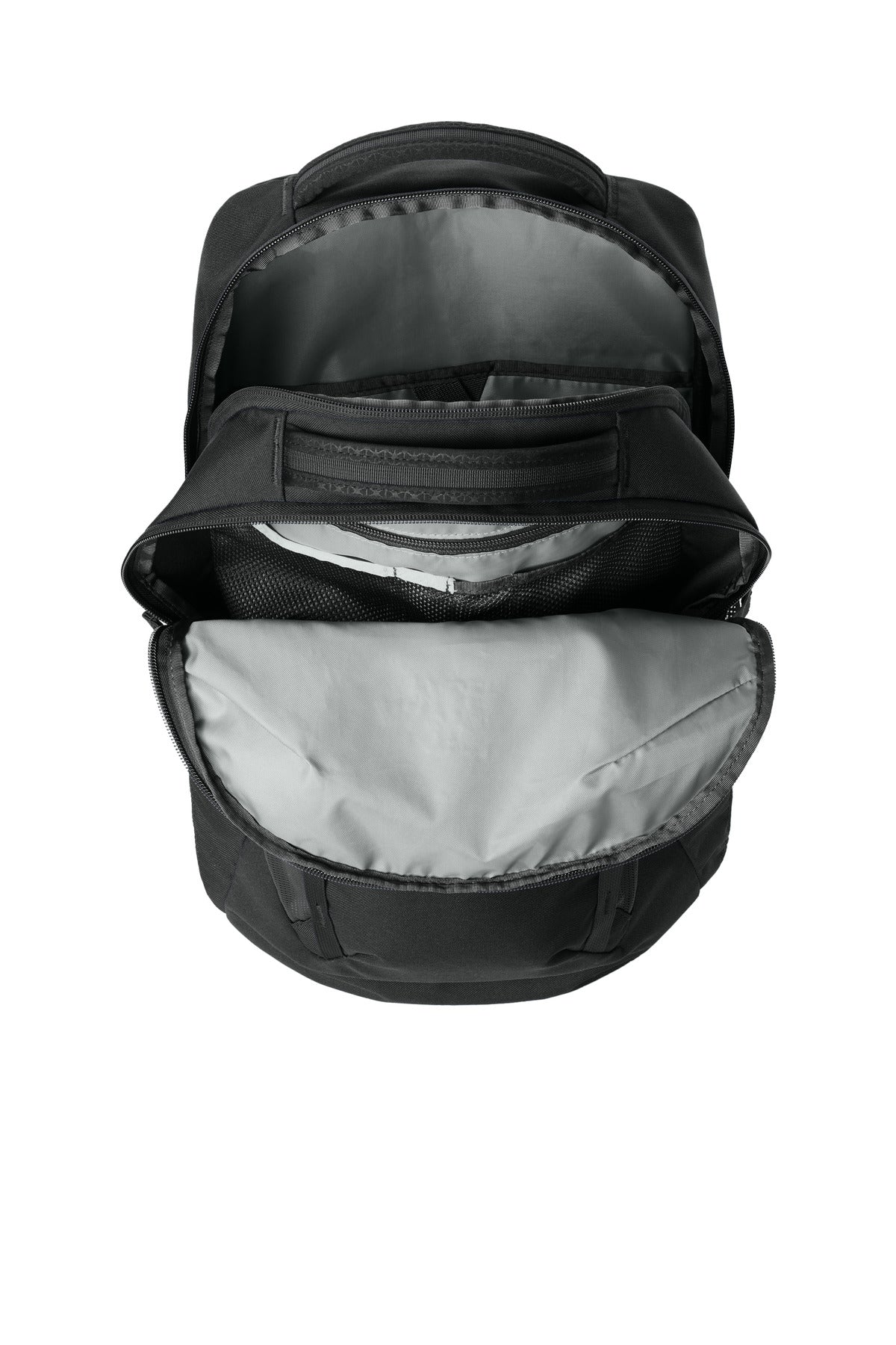 Inside View of TNF Black The North Face Dyno Backpack. NF0A52S7