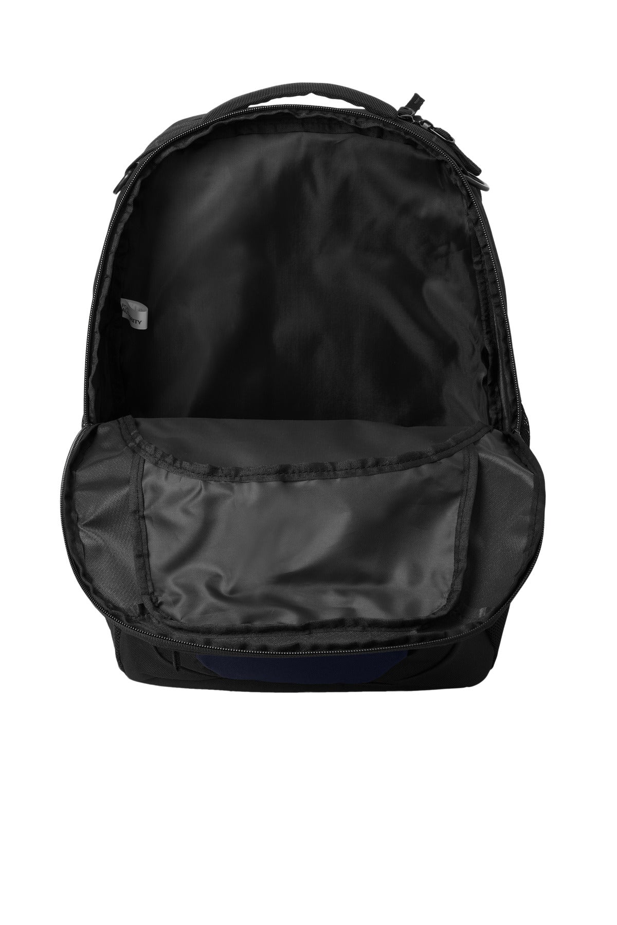 Inside View of TrNvy/Blk Port Authority Transport Backpack BG232
