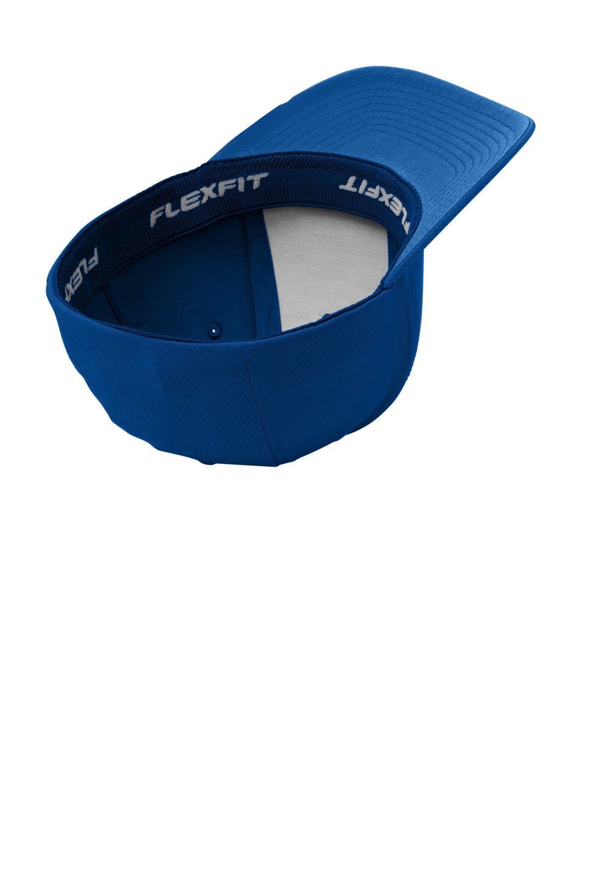 Inside View of True Royal Sport-Tek Flexfit Performance Solid Cap. STC17