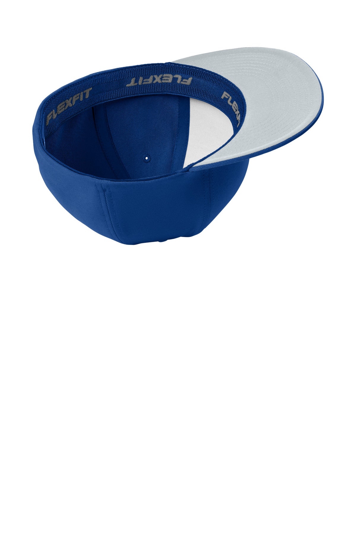 Inside View of TrueRoyal Sport-Tek Flexfit Flat Bill Cap STC56