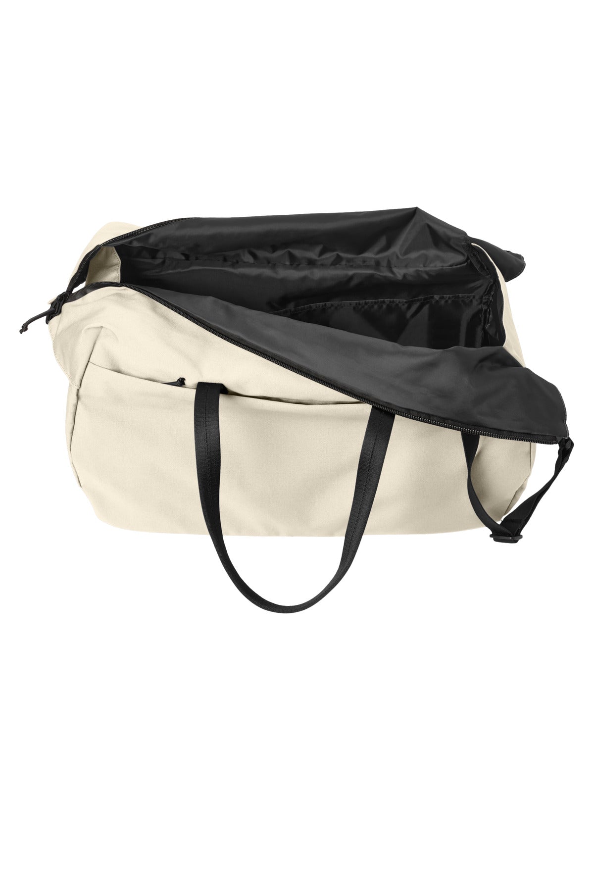 Inside View of WarmQuartz Mercer+Mettle Claremont Duffel MMB810