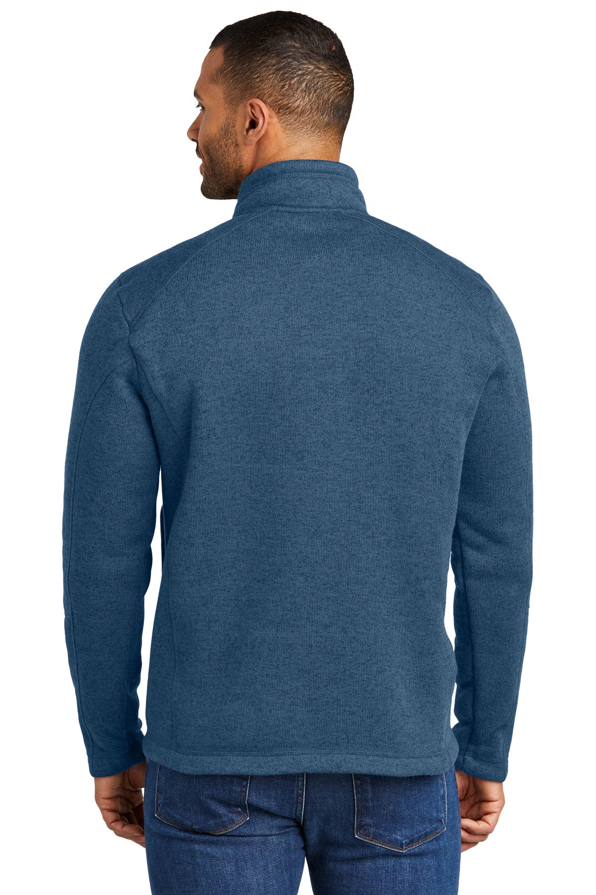 InsigBlHtr Port Authority Arc Sweater Fleece 1/4-Zip F426