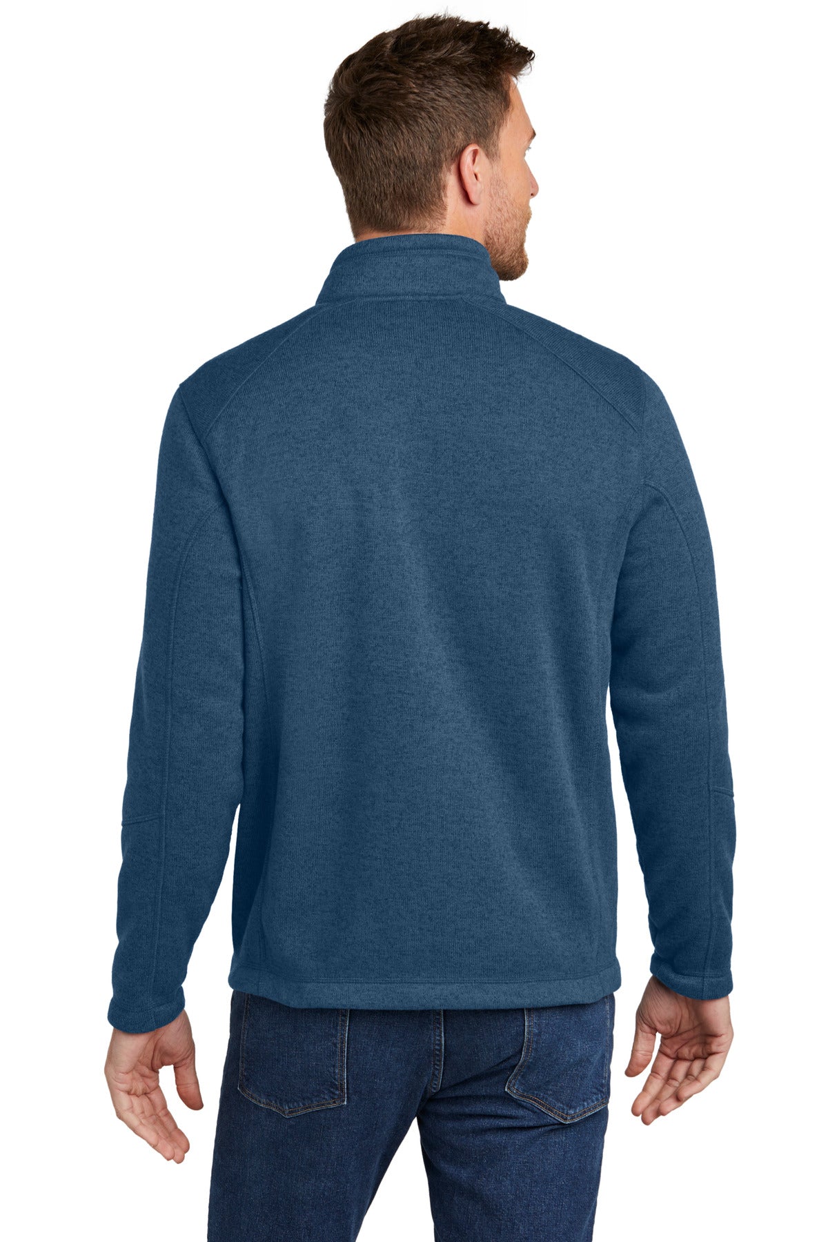 InsigBlHtr Port Authority Arc Sweater Fleece Jacket F428