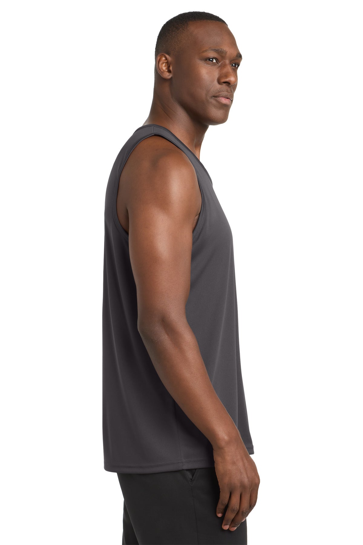 Iron Grey Sport-Tek PosiCharge Competitor Tank. ST356