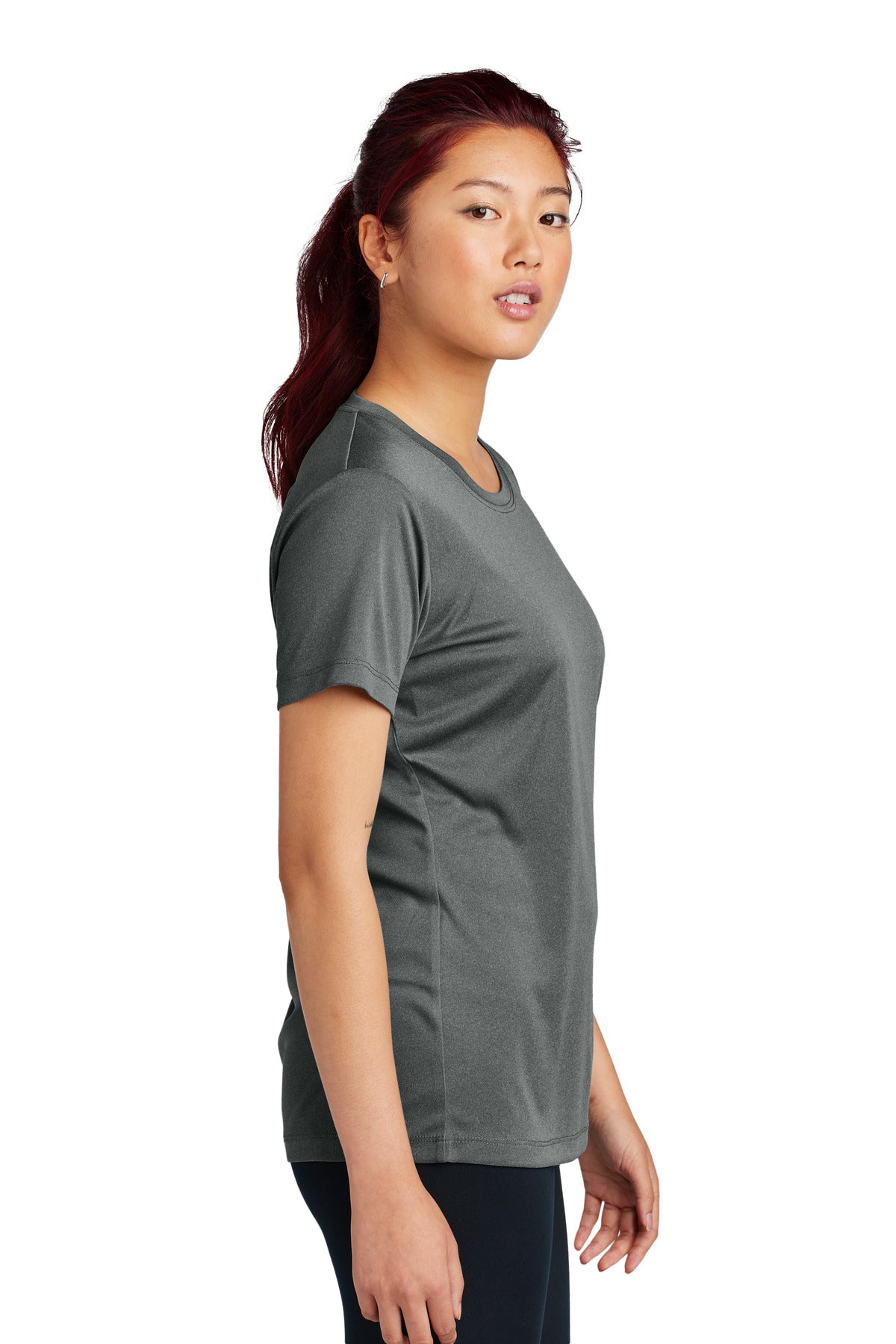 IronGreyHt Sport-Tek Women's PosiCharge Competitor Tee. LST350