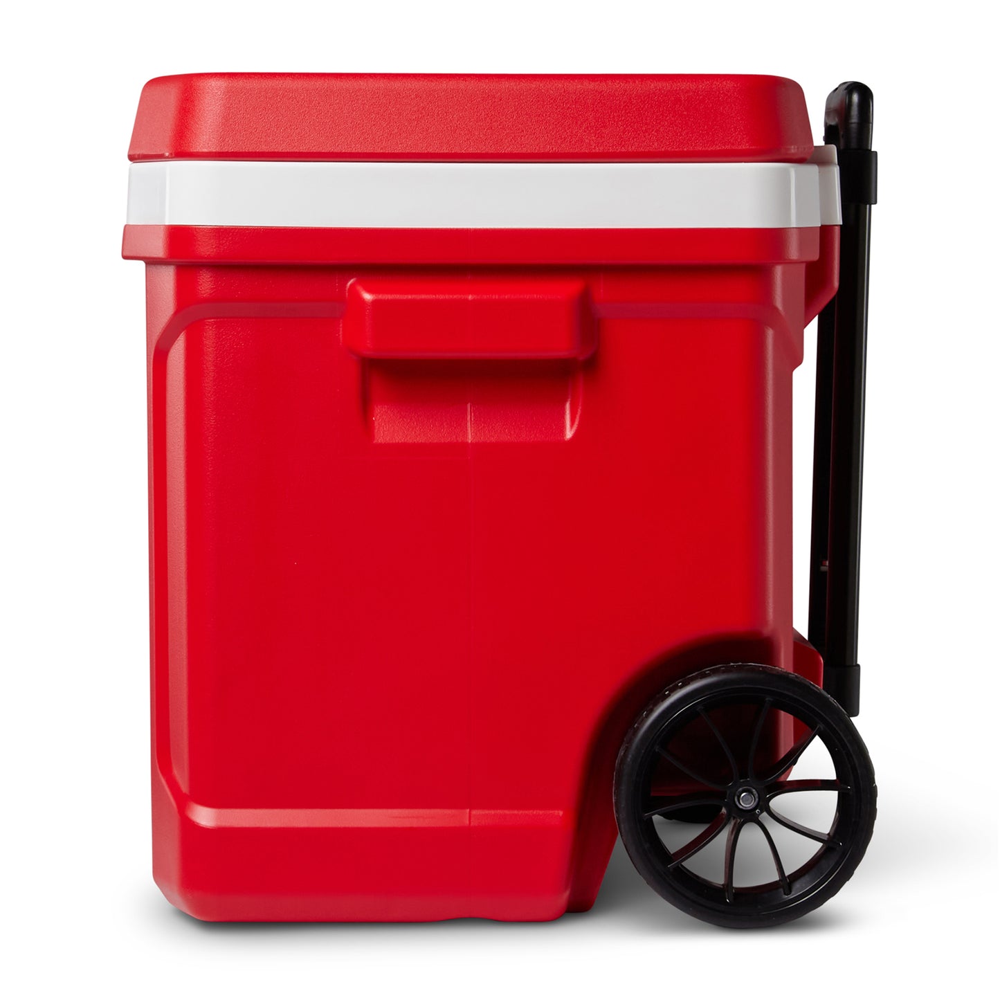 White-Red Star Igloo® Profile II 60 Qt Roller Cooler