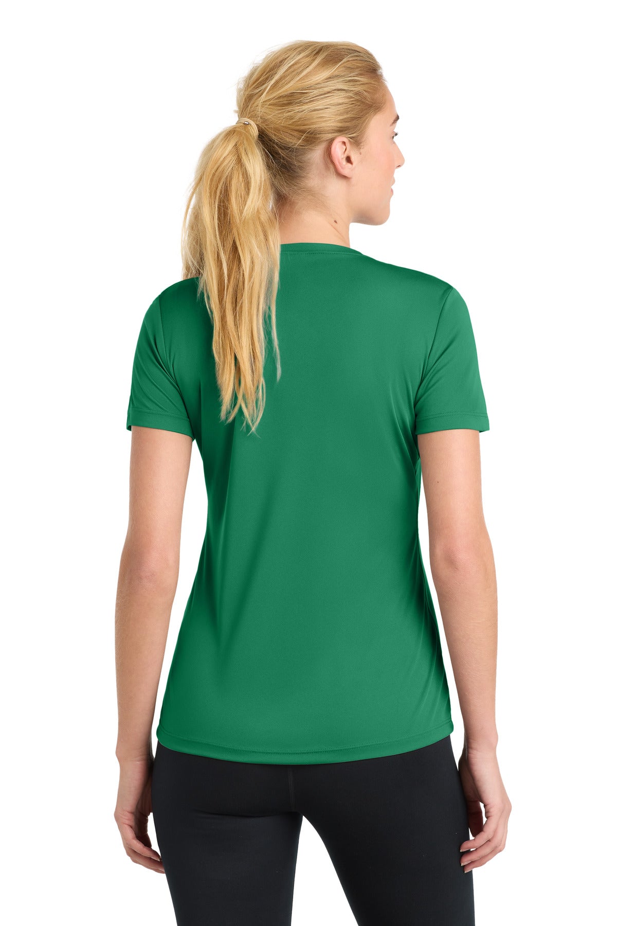 Kelly Green Sport-Tek Women's PosiCharge Competitor Tee. LST350