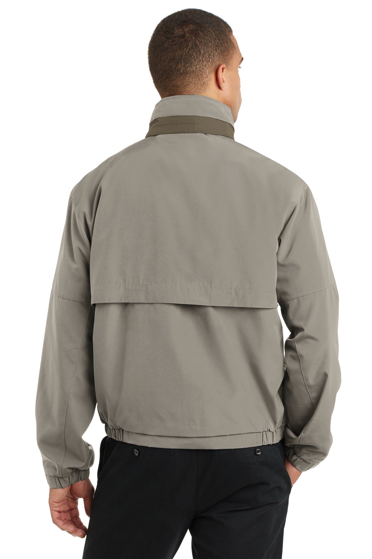 Khaki/Nutmeg Port Authority Legacy Jacket. J764