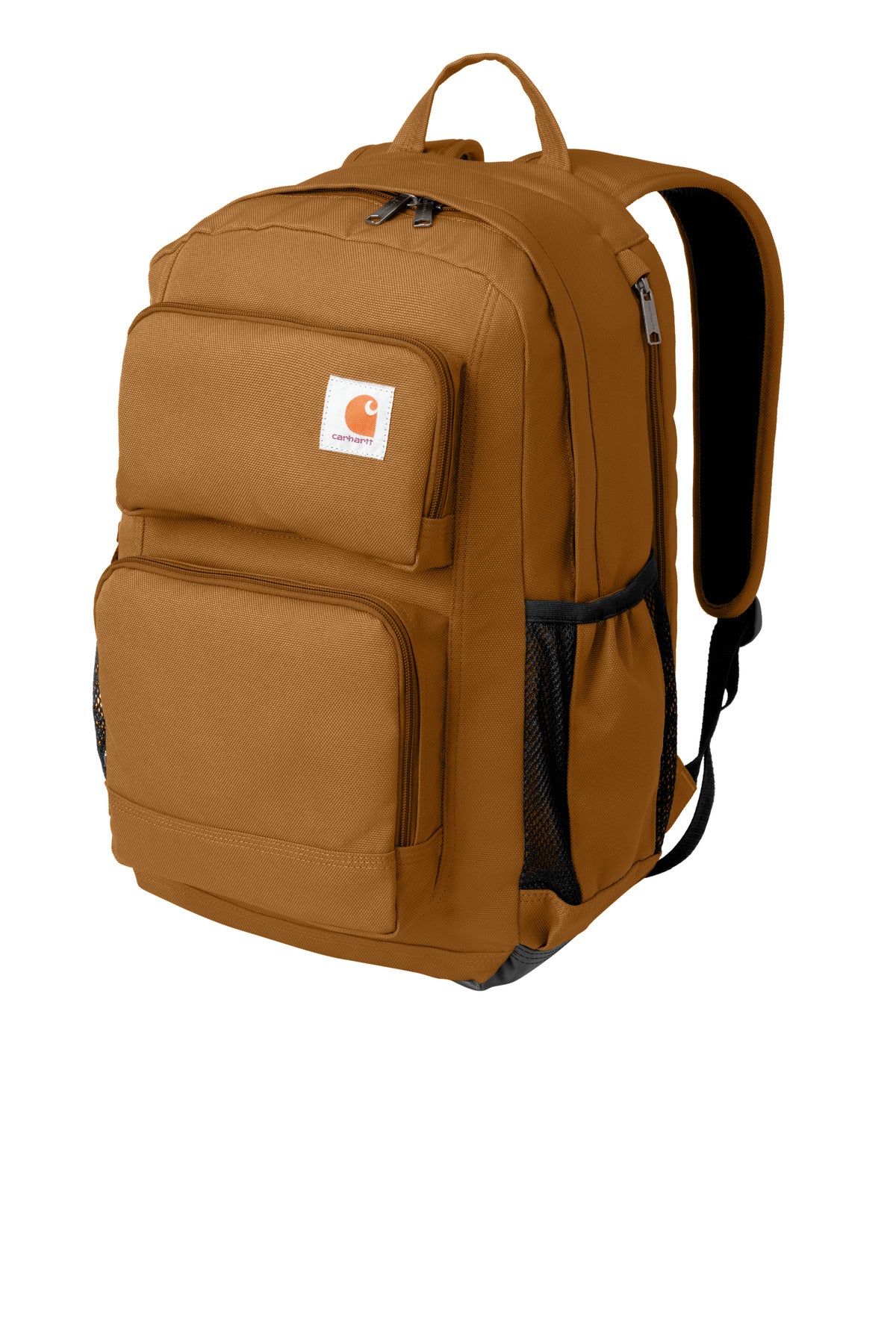 Left View of CarharttBr Carhartt 28L Foundry Series Dual-Compartment Backpack CTB0000486