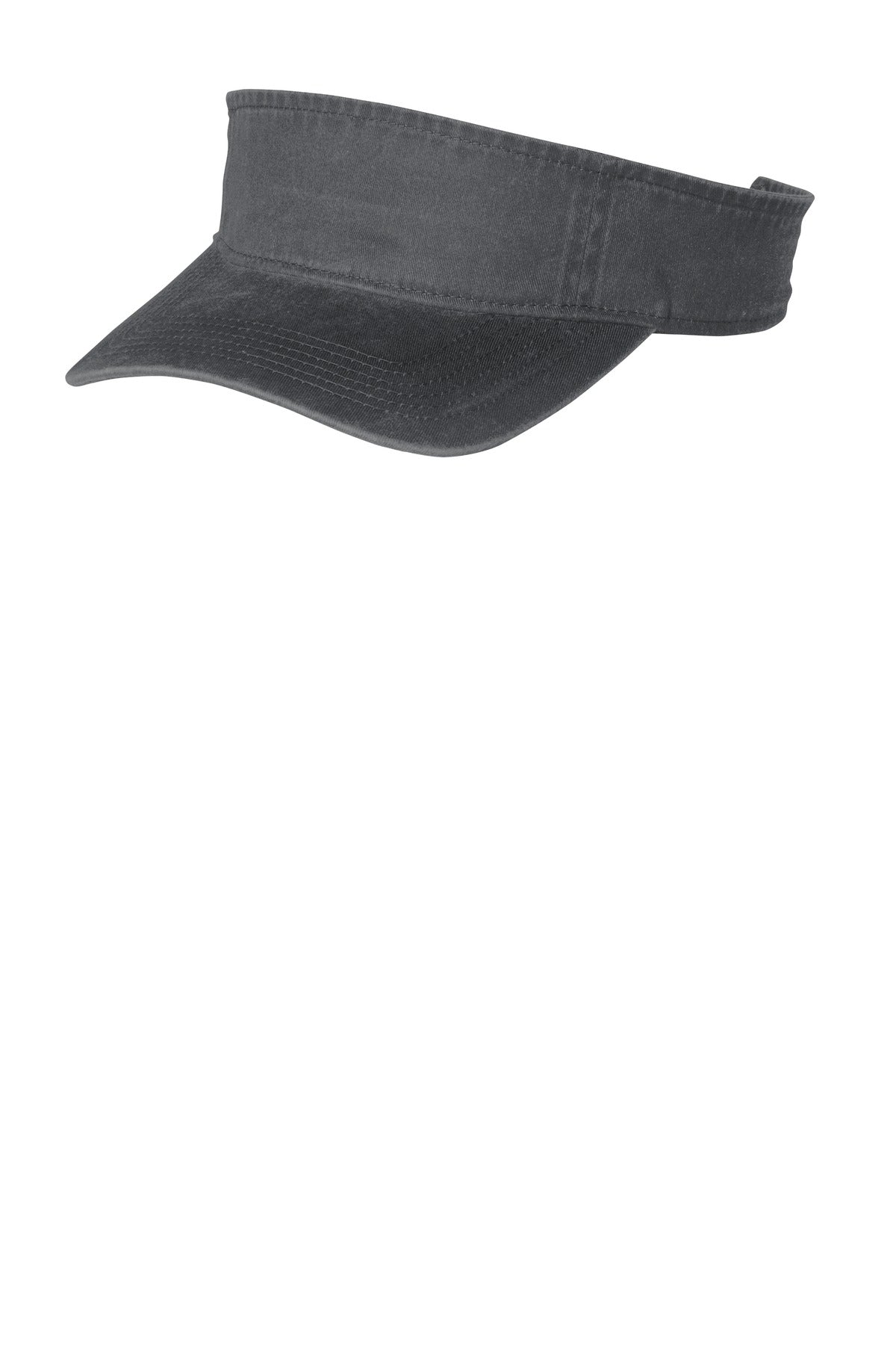 Left View of Coal Port Authority Beach Wash Visor. C944