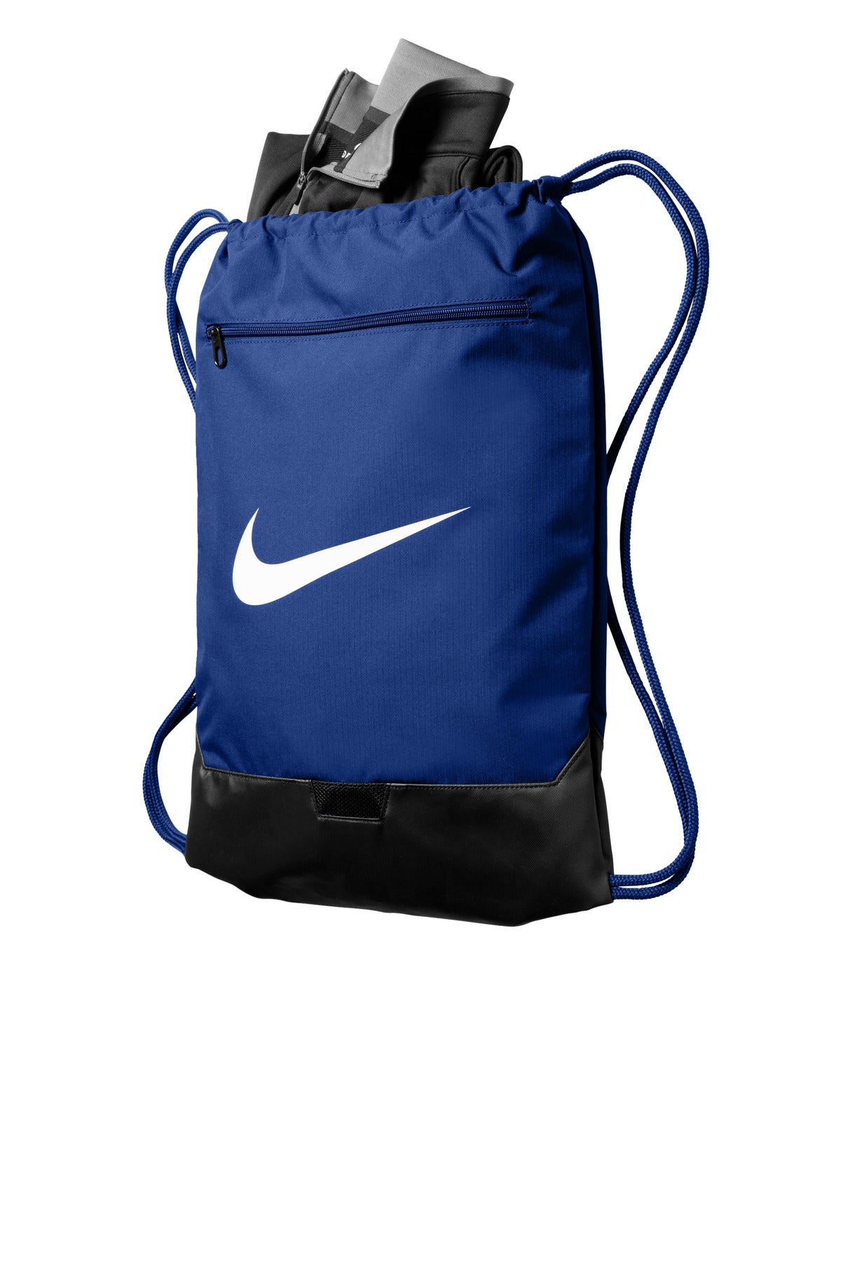 Left View of GameRoyal Nike Brasilia Drawstring Pack NKDM3978
