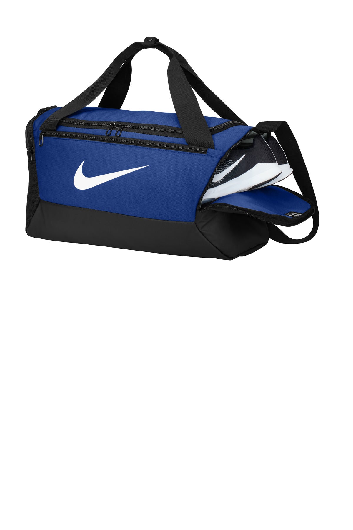 Left View of GameRoyal Nike Brasilia Small Duffel NKDM3976