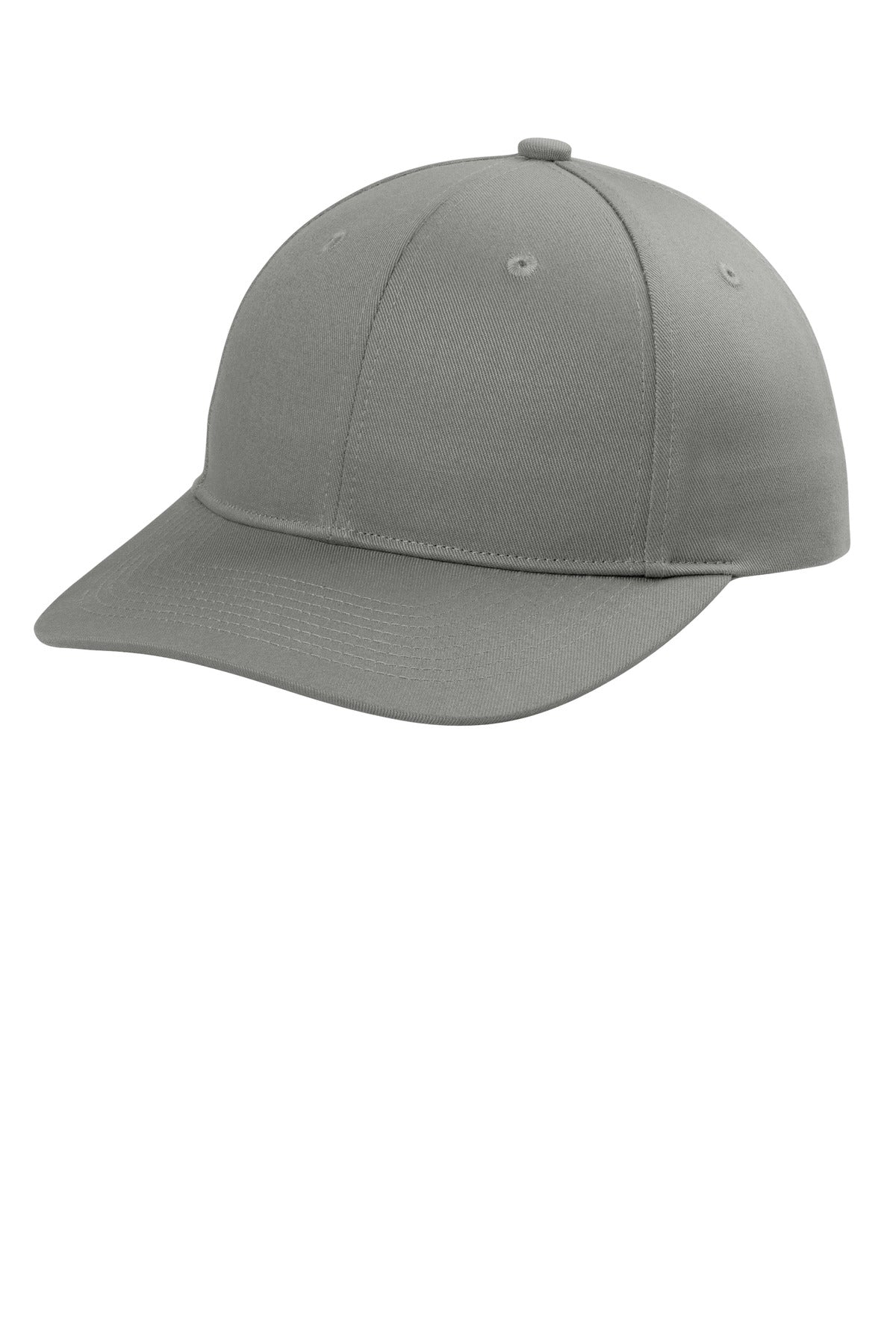 Left View of GustyGrey Port Authority Snapback Cap C118