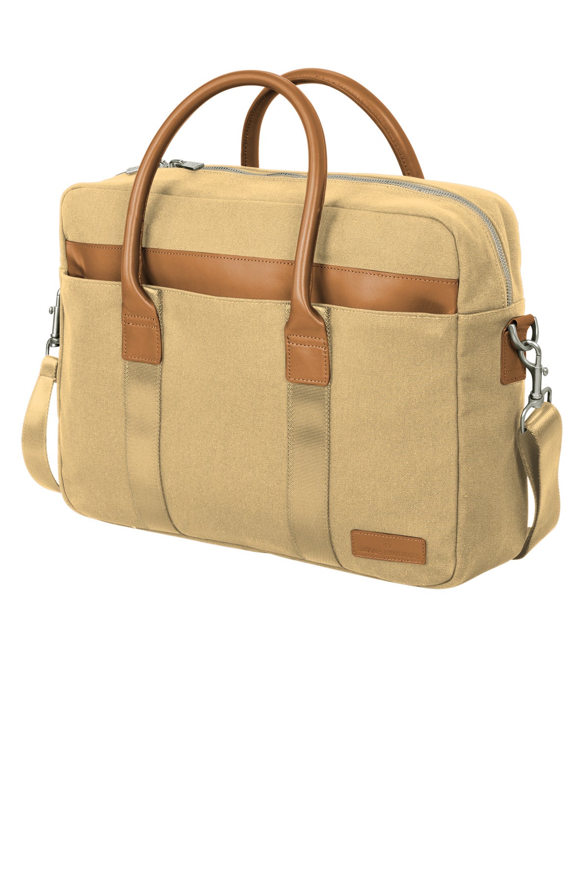 Left View of LedgerKhk Brooks Brothers Wells Briefcase BB18830