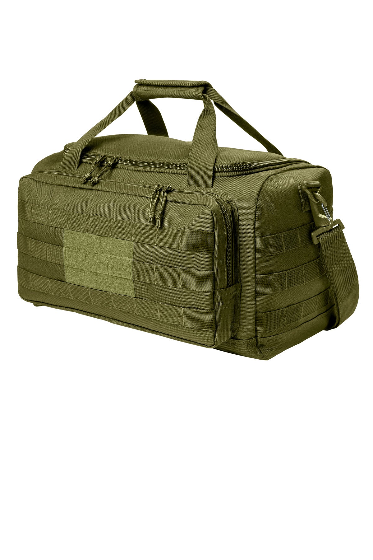 Left View of OlvDrabGn CornerStone Tactical Gear Bag CSB816