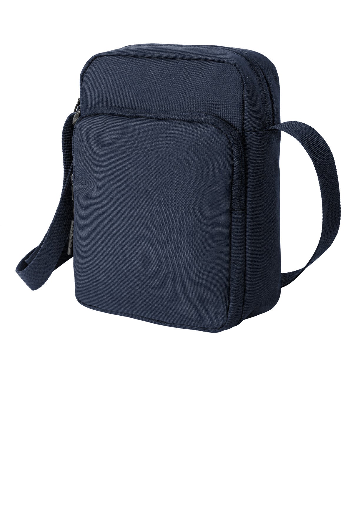 Left View of RiverBlNv Port Authority Upright Crossbody Bag BG918