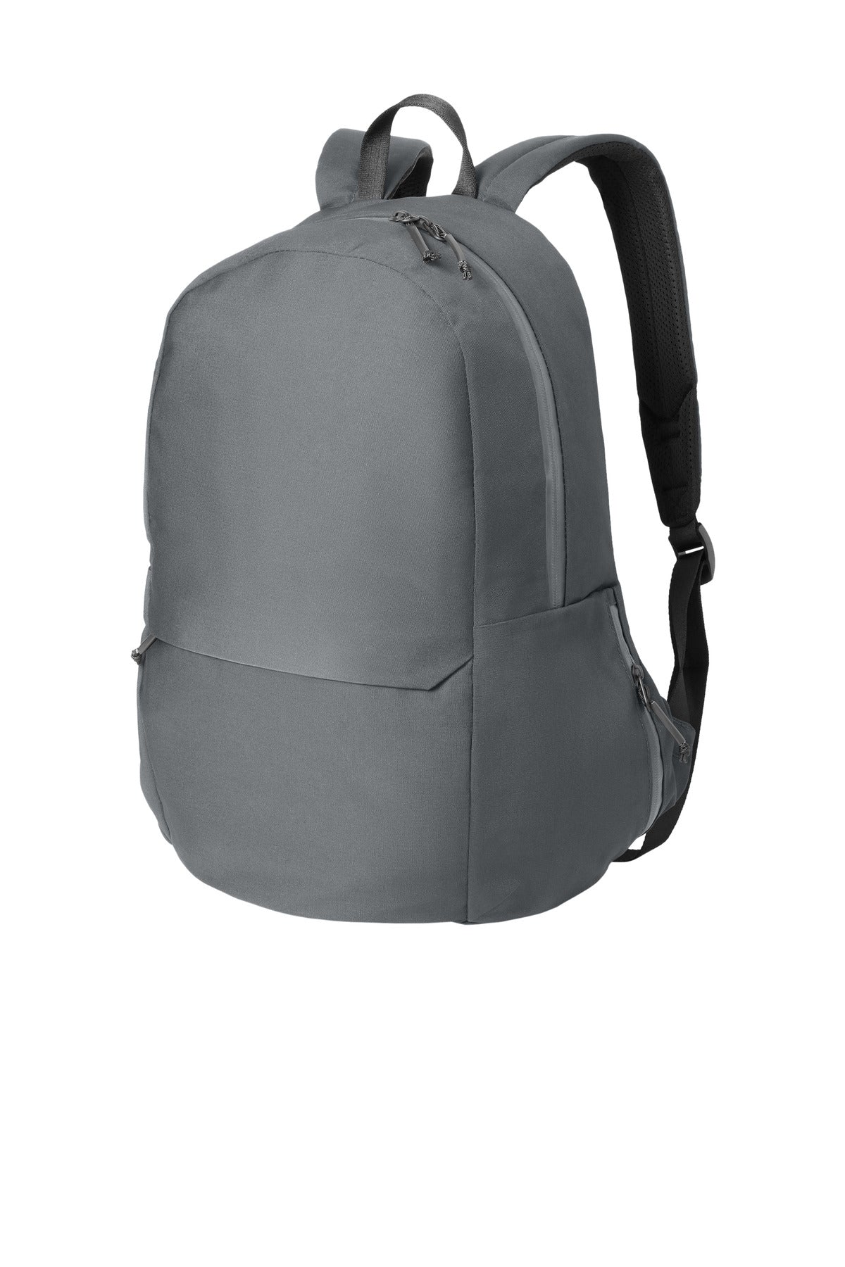 Left View of StormGrey Mercer+Mettle Claremont Backpack MMB210