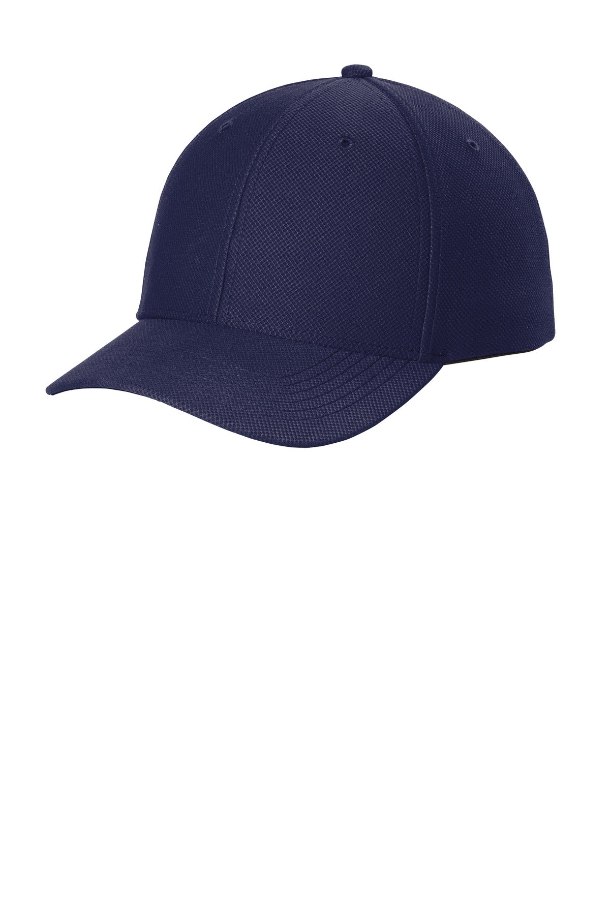 Left View of True Navy Sport-Tek Action Snapback Cap. STC50
