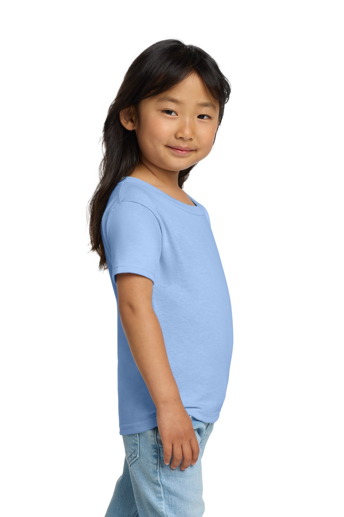 Light Blue Gildan Heavy Cotton Toddler T-Shirt 5100P
