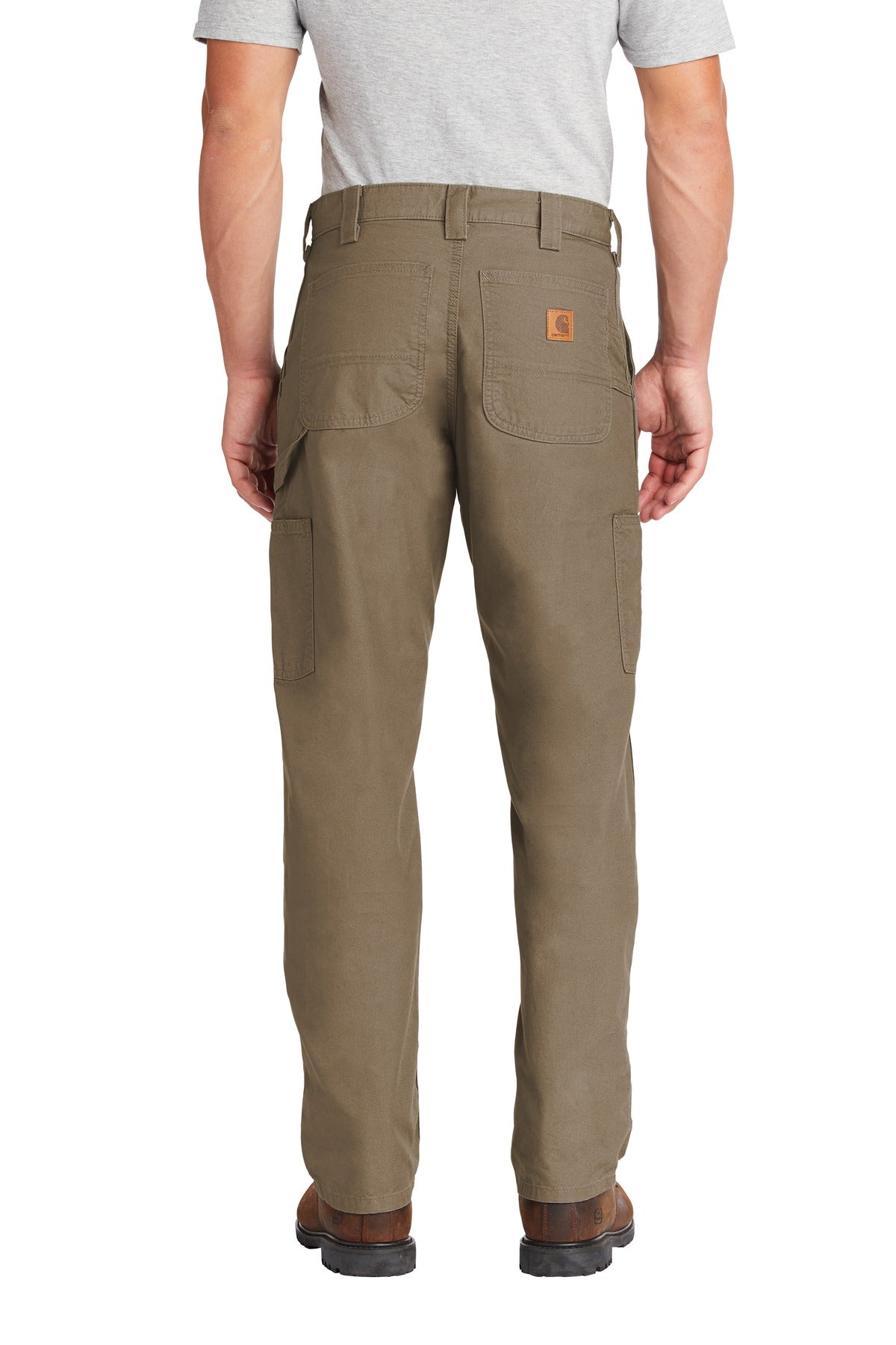 Light Brown Carhartt Canvas Work Dungaree. CTB151