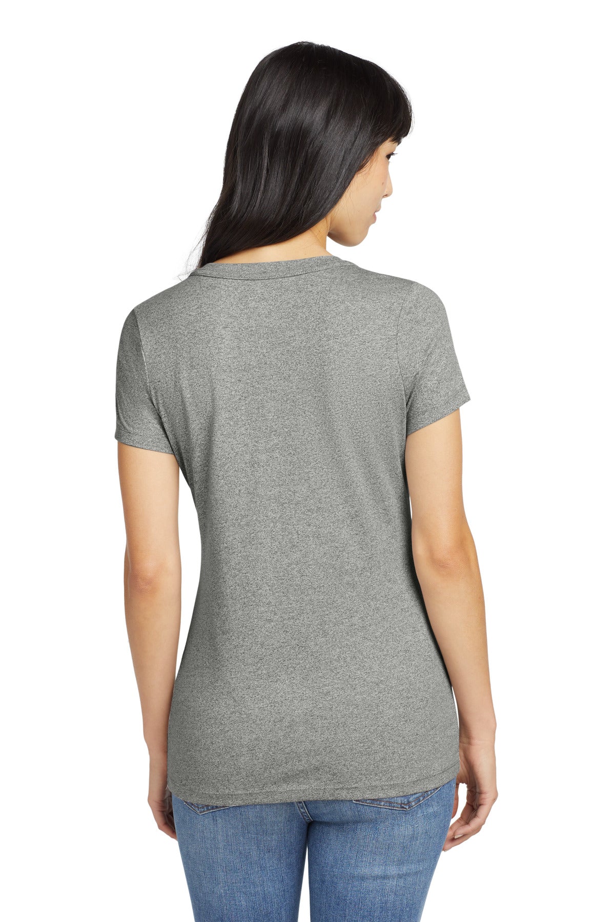 Light Graph Tw New Era Women's Heritage Blend V-Neck Tee. LNEA101