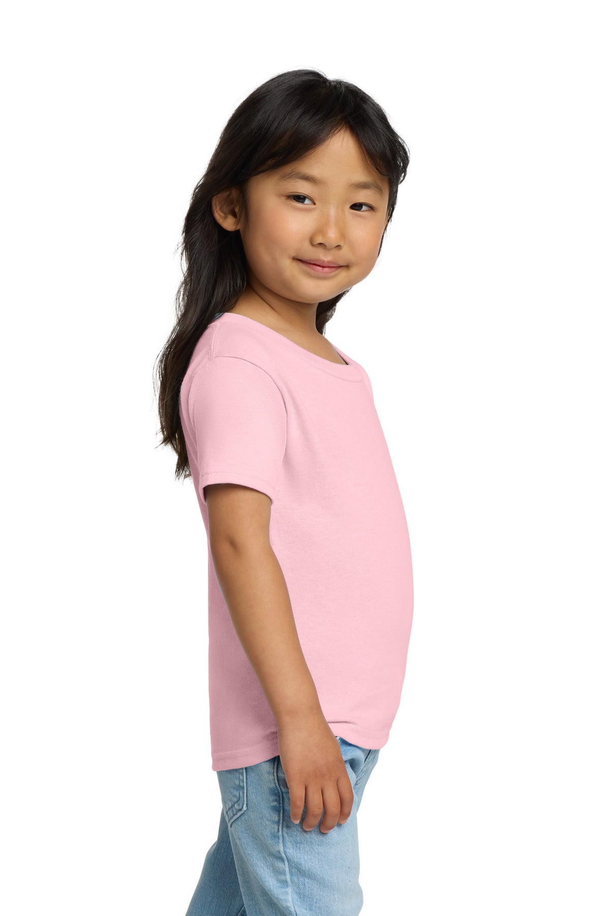 Light Pink Gildan Heavy Cotton Toddler T-Shirt 5100P