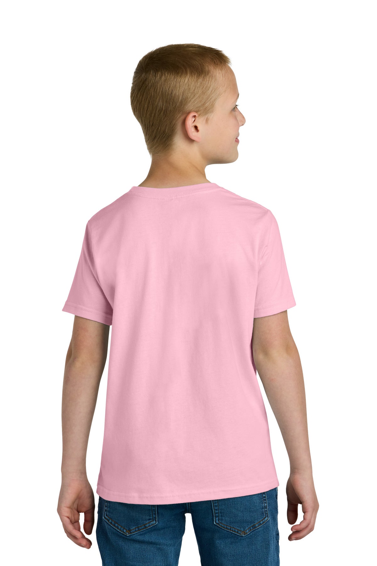 LightPink Next Level Apparel Youth Cotton Tee NL3310