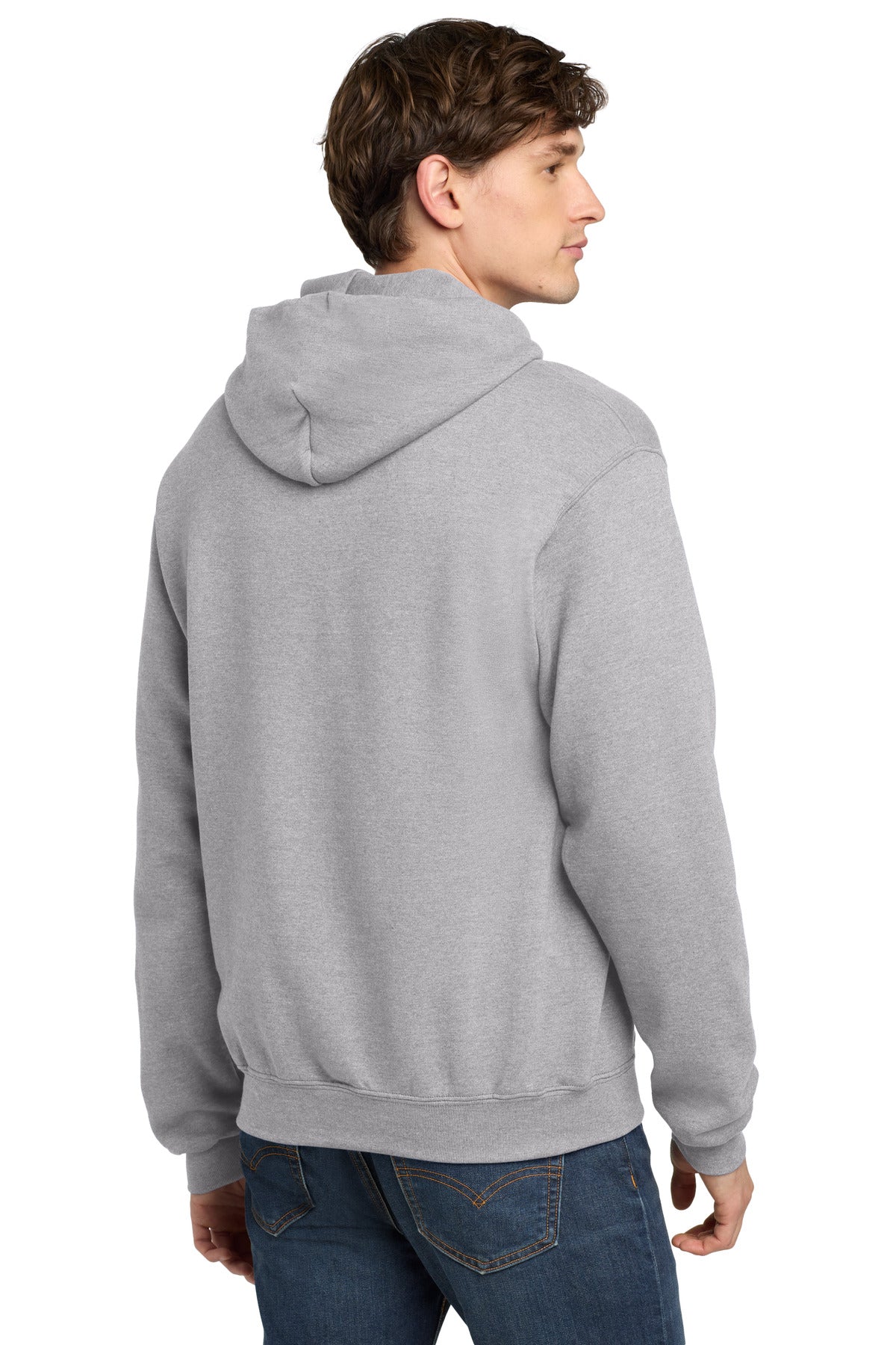 LightSteel Champion Powerblend Pullover Hoodie. S700