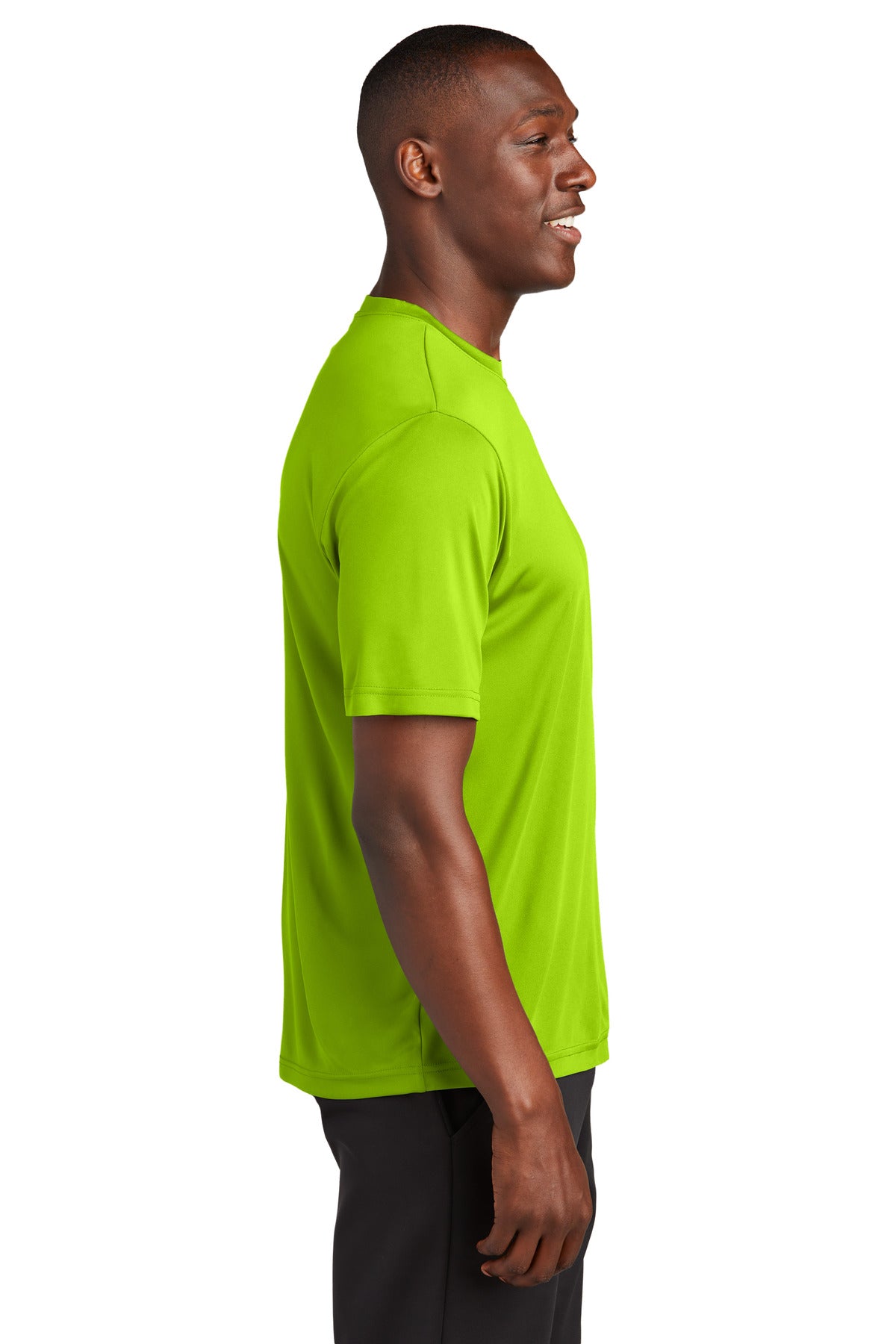 Lime Shock Sport-Tek Tall PosiCharge Competitor Tee. TST350