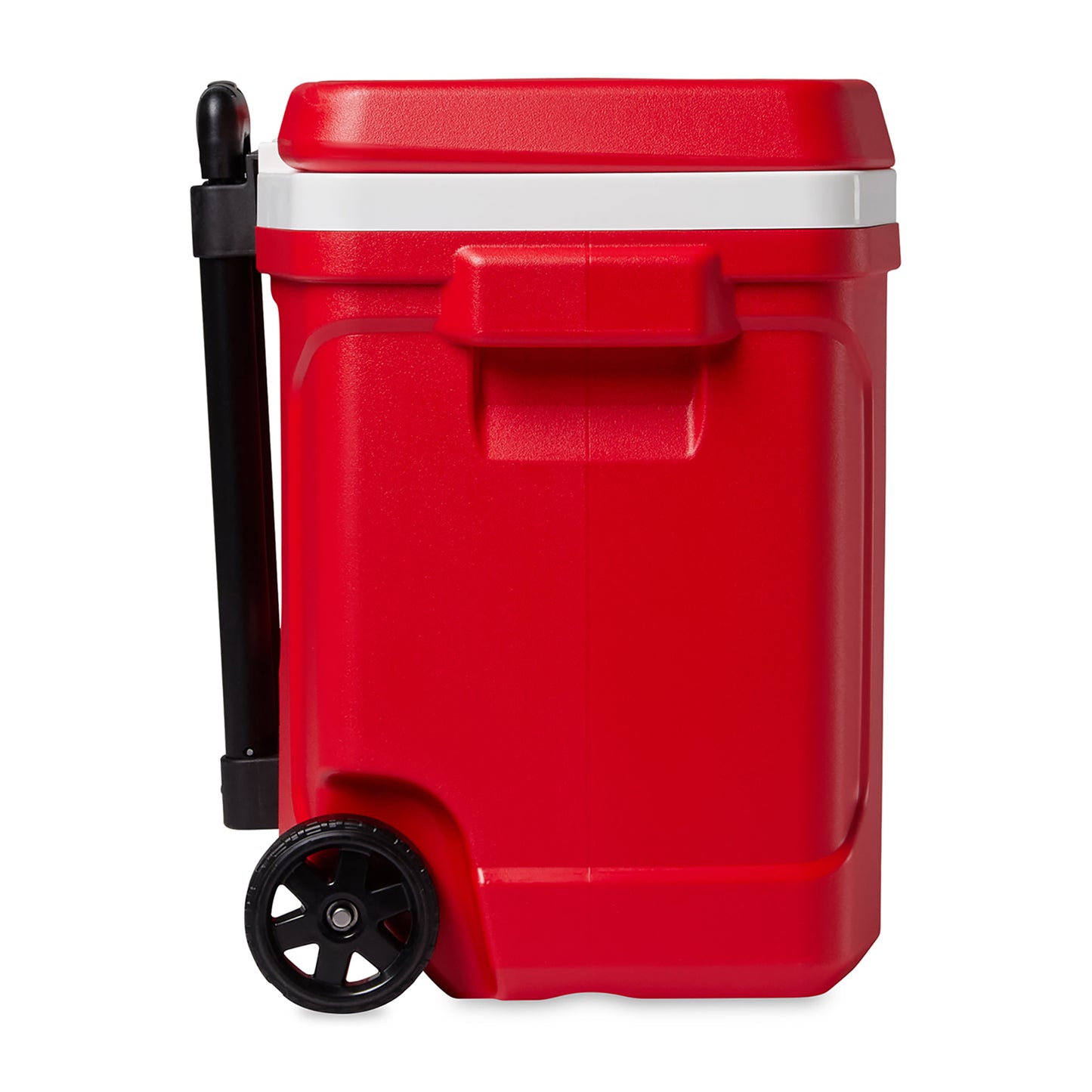 White-Red Star Igloo® Profile II 28 Qt Roller Cooler