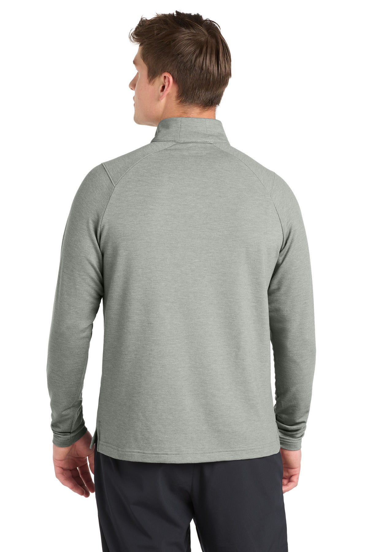 LtGreyHt Sport-Tek Sport-Wick Flex Fleece 1/4-Zip. ST561