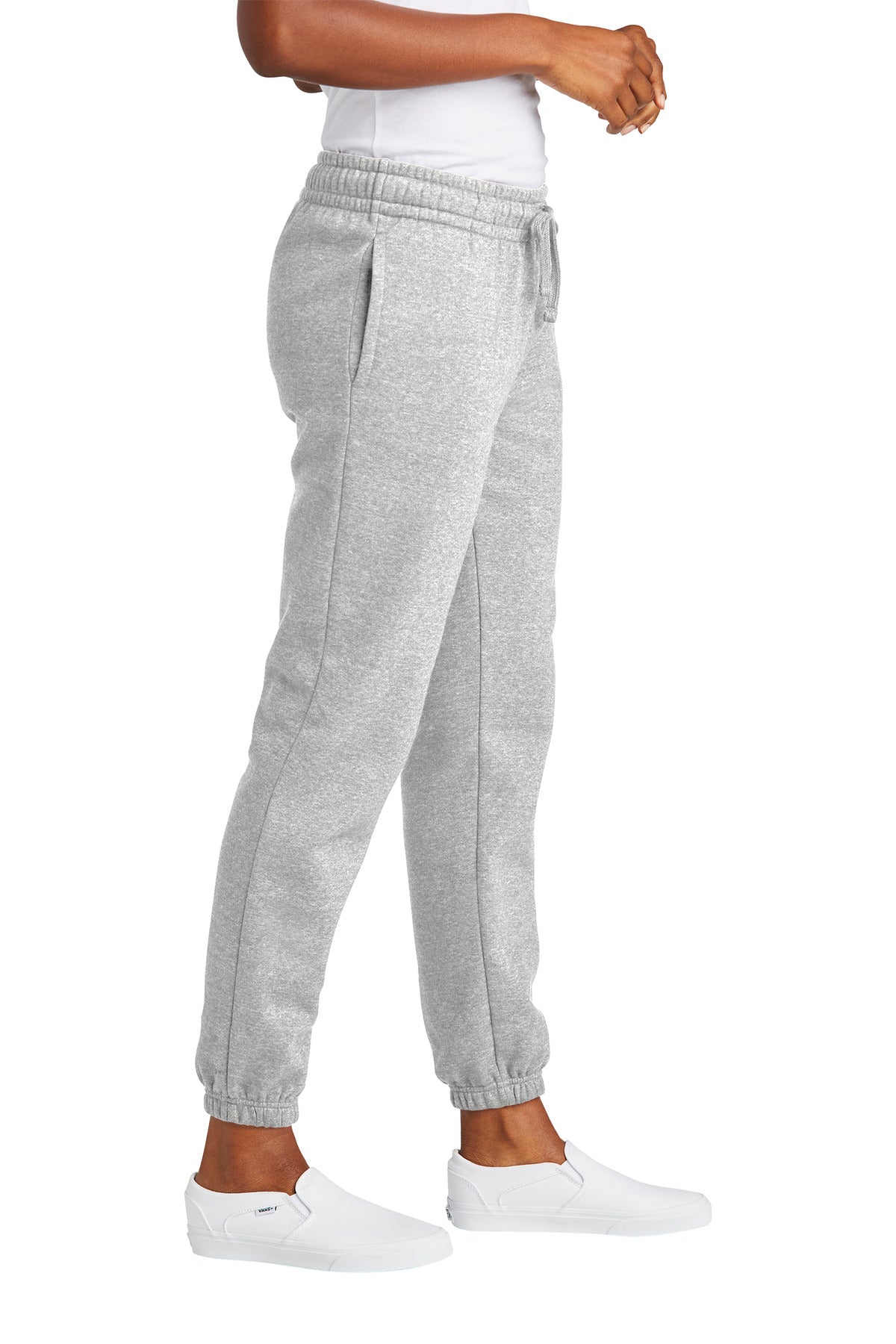 LtHtGry District Women's V.I.T. Fleece Sweatpant DT6110