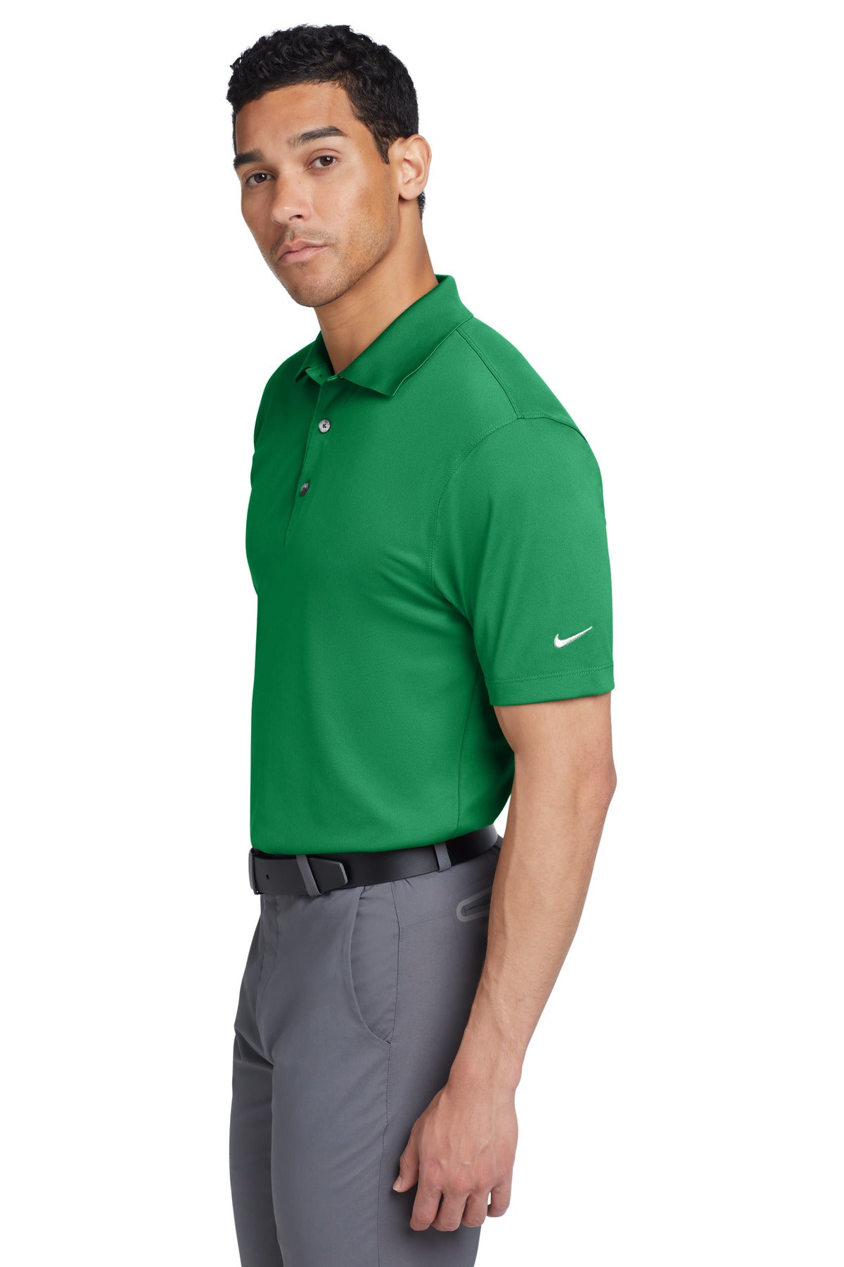 Lucky Green Nike Tech Basic Dri-FIT Polo. 203690