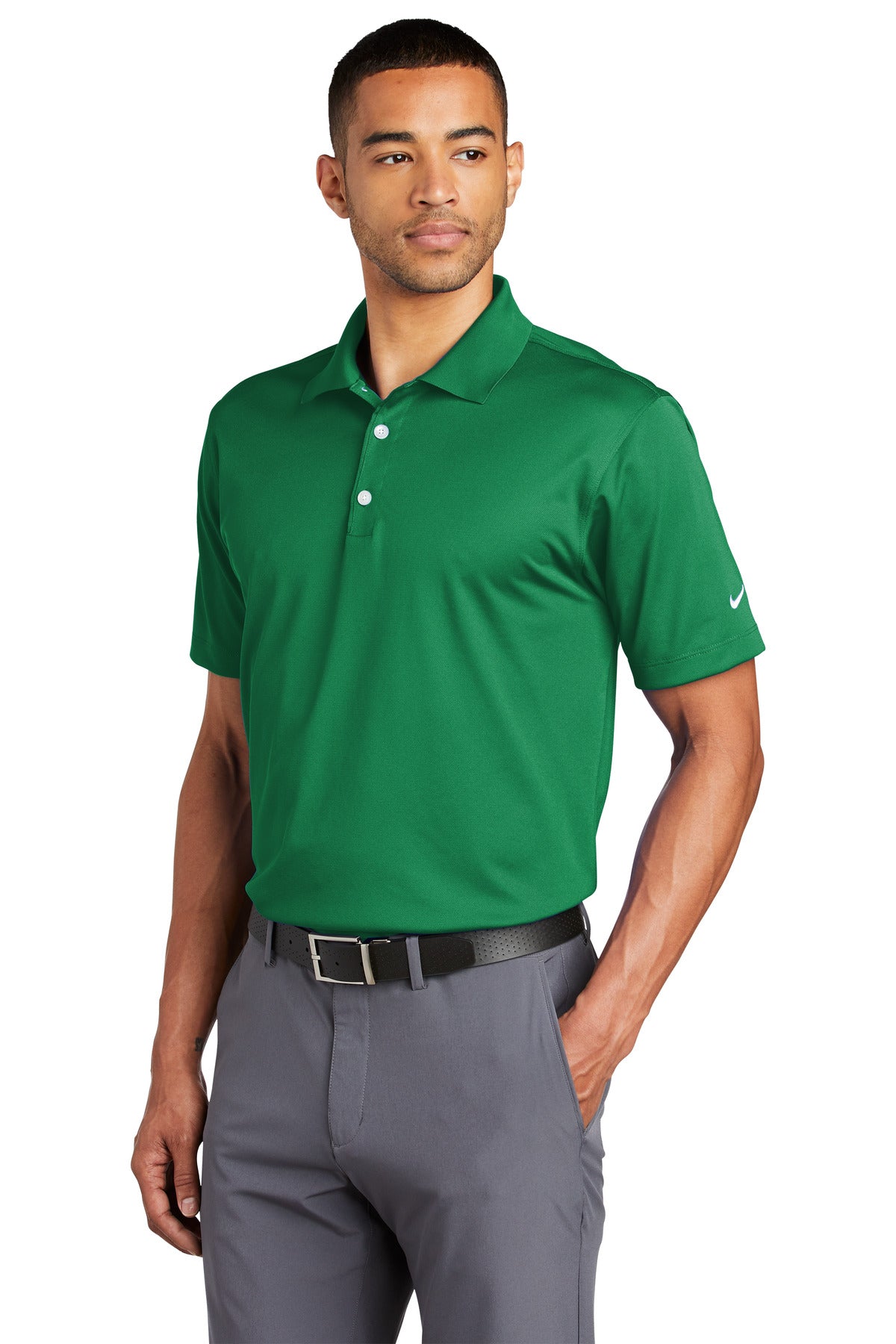 Lucky Green Nike Tech Basic Dri-FIT Polo. 203690