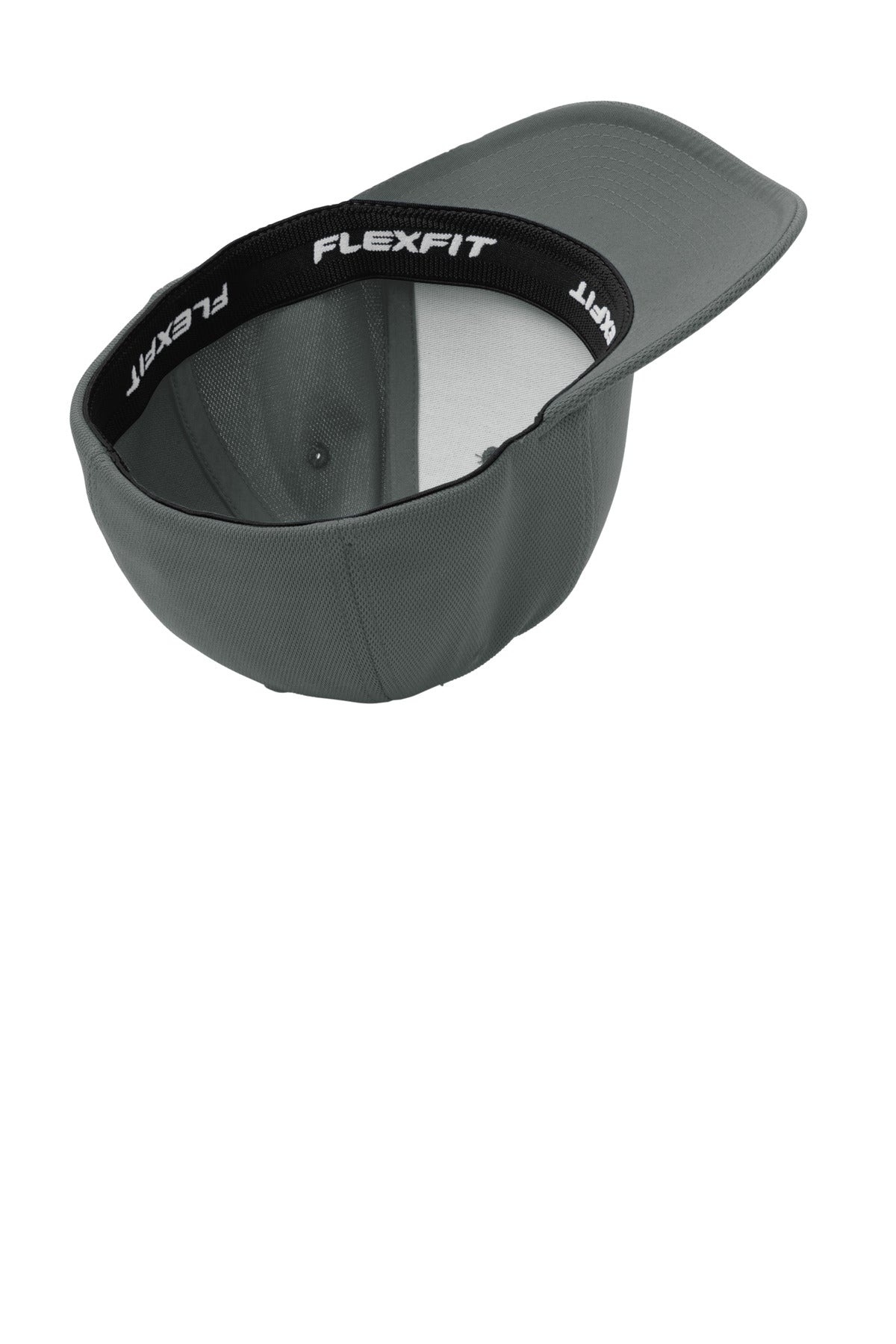 Magnet Grey Sport-Tek Flexfit Cool & Dry Poly Block Mesh Cap. STC22