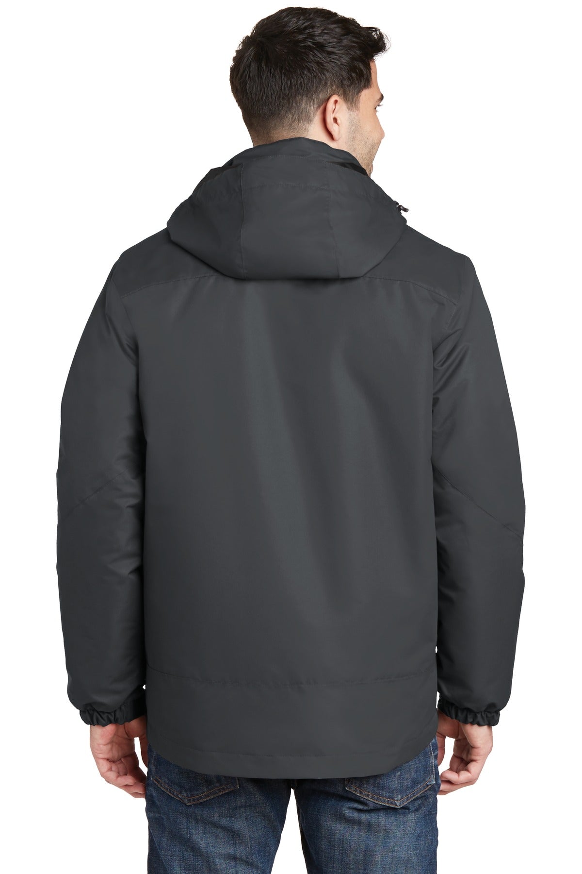 Magnet/Orange Port Authority Vortex Waterproof 3-in-1 Jacket. J332