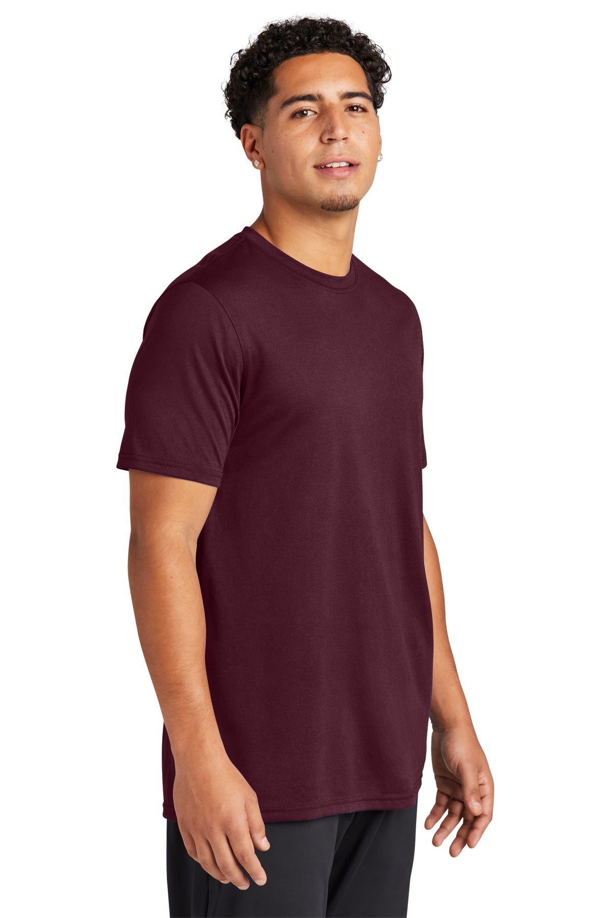 Maroon Sport-Tek Echo Tee ST760