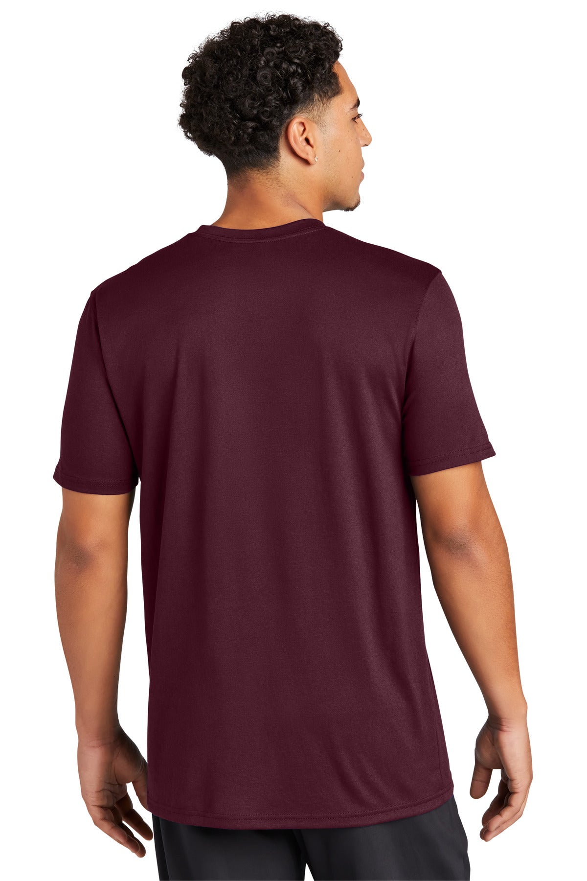 Maroon Sport-Tek Echo Tee ST760
